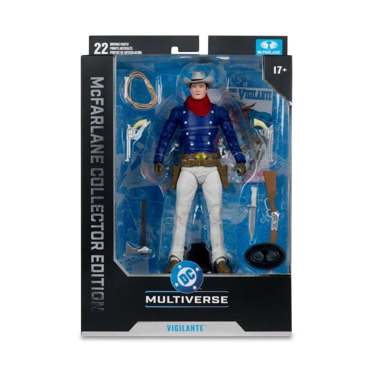 All-Star Squadron DC Multiverse Collector Edition Vigilante Action Figure (Platinum Chase) - view 6
