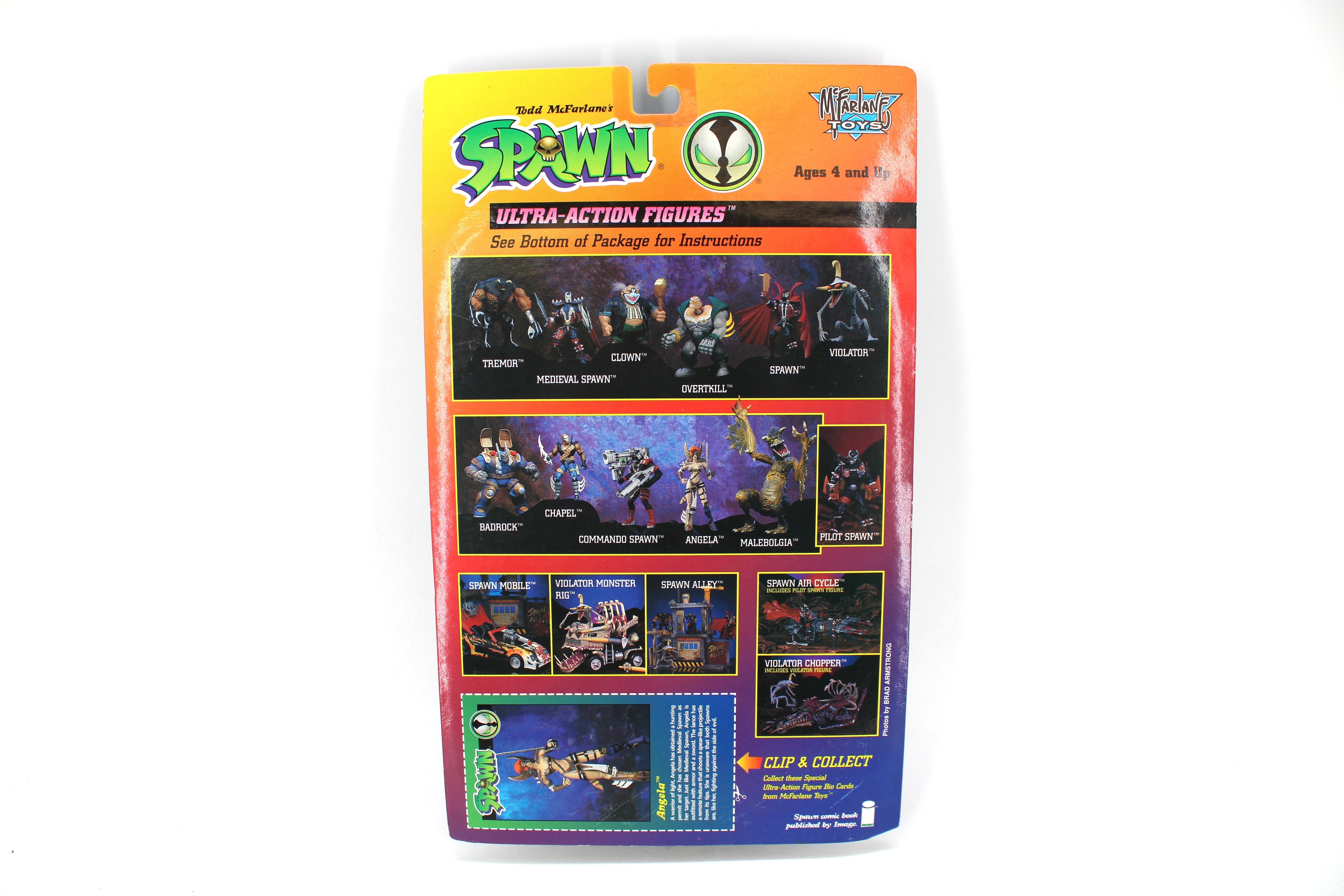 Spawn Special Limited Edition Blue Angela Action Figure (1995 McFarlane Toys) - view 2