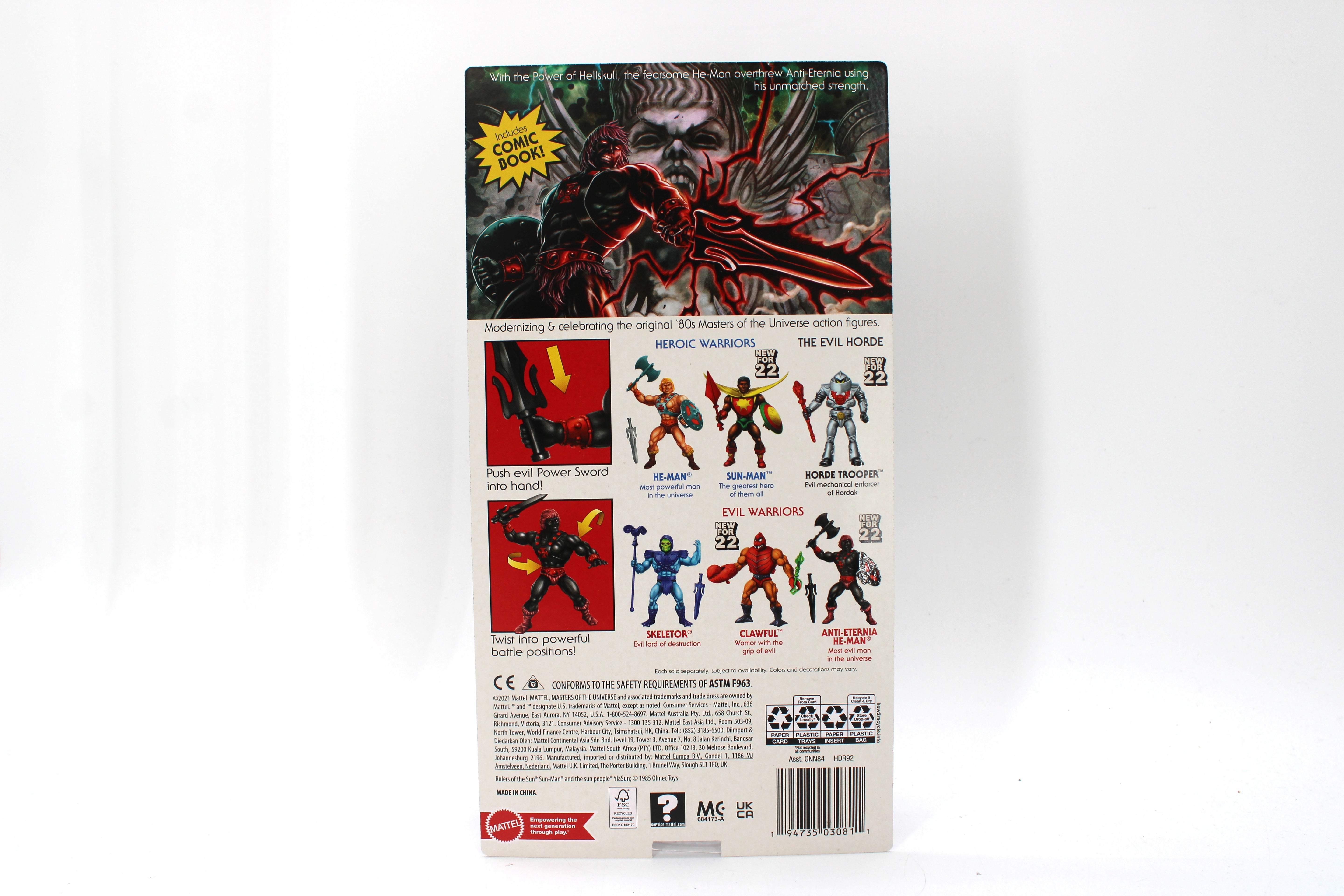 Masters of the Universe Origins Anti-Eternia He-Man Action Figure (2021) - view 2
