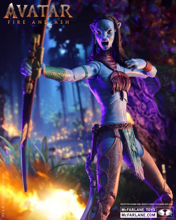 Avatar: Fire and Ash Neytiri (Omatikaya Warrior) Figure McFarlane Toys