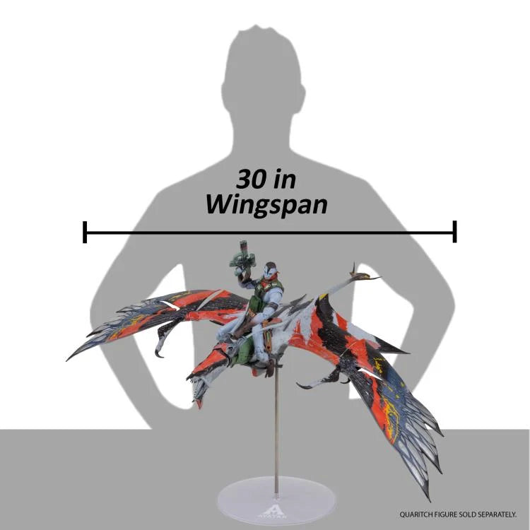 Avatar: Fire and Ash Quaritch's Banshee Figure McFarlane Toys