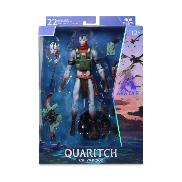 Avatar: Fire and Ash Recom Quaritch (Ash Warrior) Figure McFarlane Toys