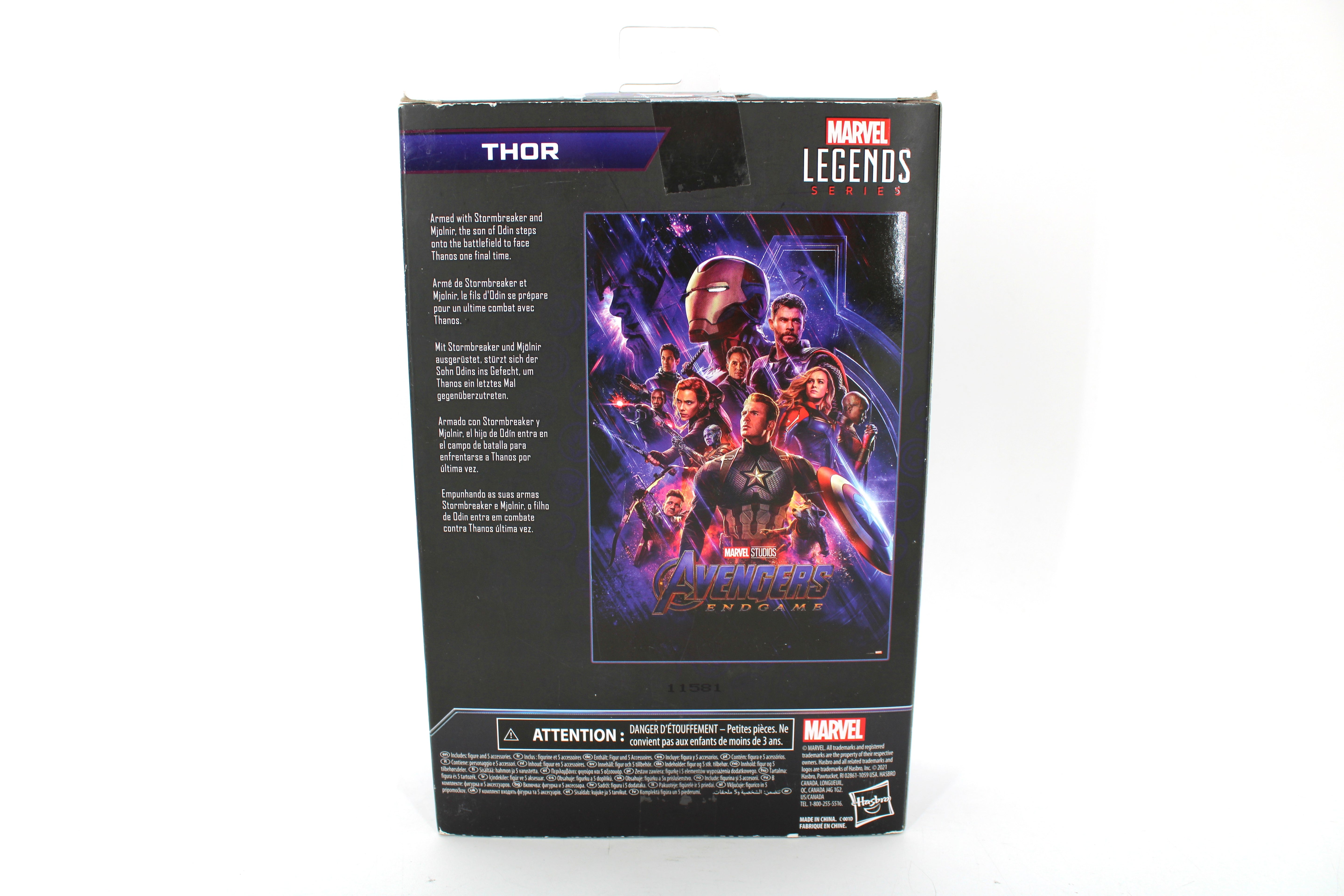 Marvel Legends Series Avengers Endgame Thor Action Figure (2021 Hasbro) - view 2