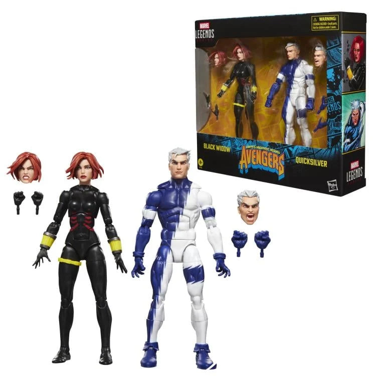Avengers Marvel Legends Black Widow & Quicksilver Action Figure Two-Pack - view 11