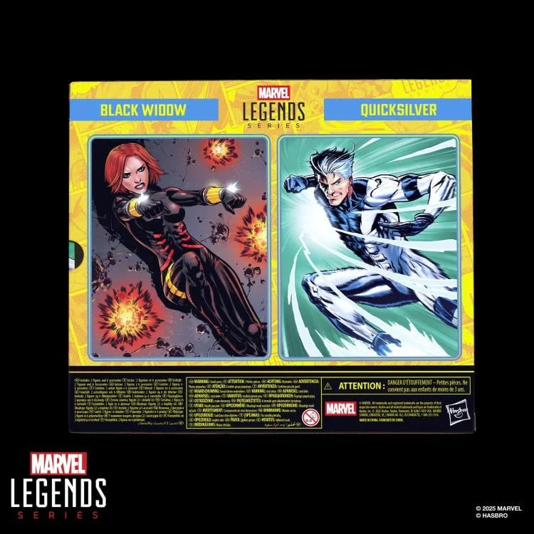 Avengers Marvel Legends Black Widow & Quicksilver Action Figure Two-Pack - view 14