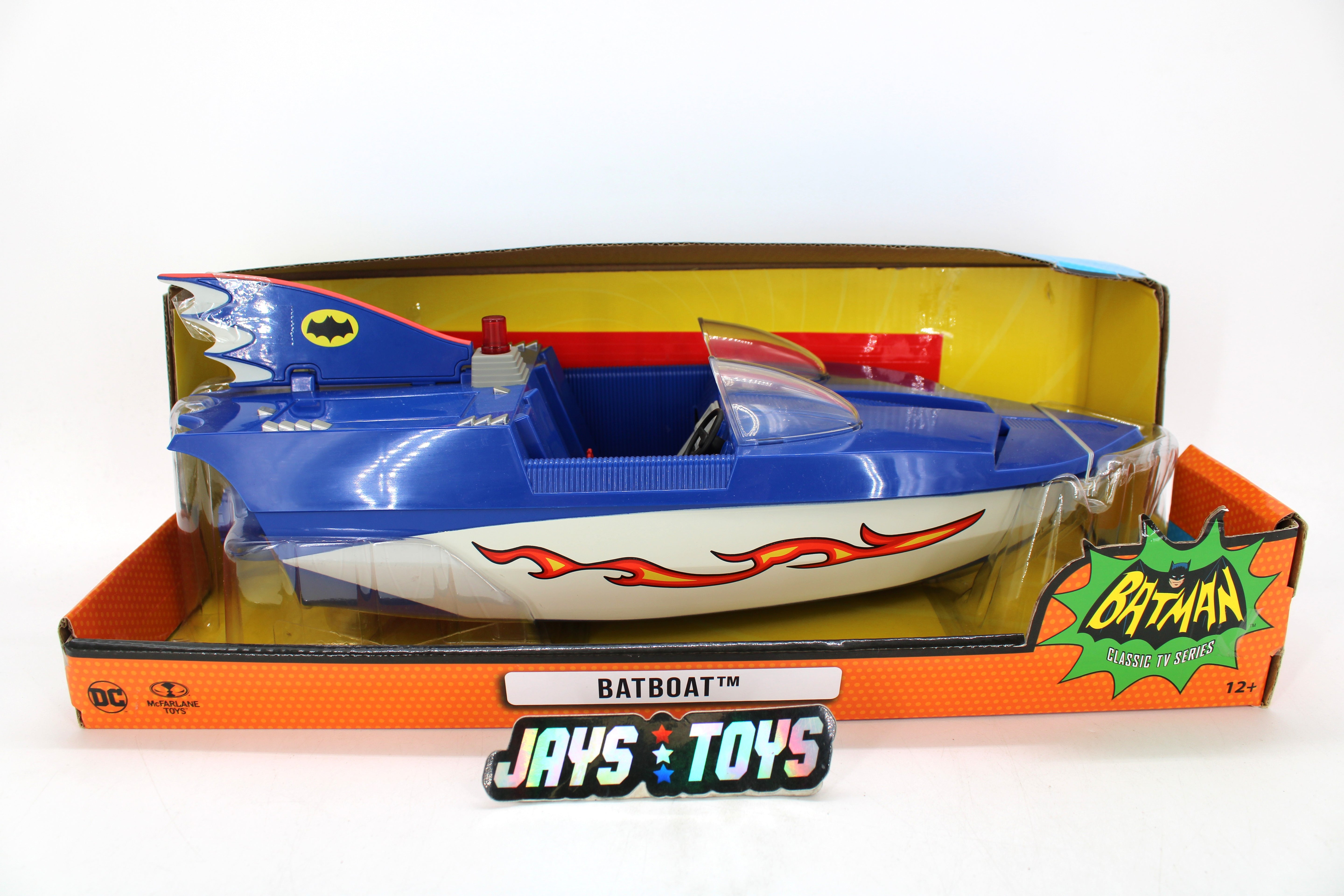 Batman Classic TV Series Batboat Vehicle (2023 McFarlane Toys) product image