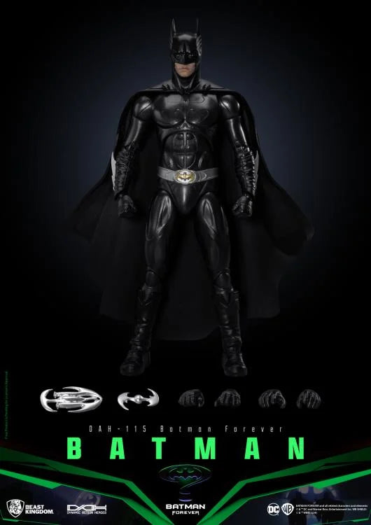 Batman Forever Dynamic 8ction Heroes DAH-115 Batman Action Figure