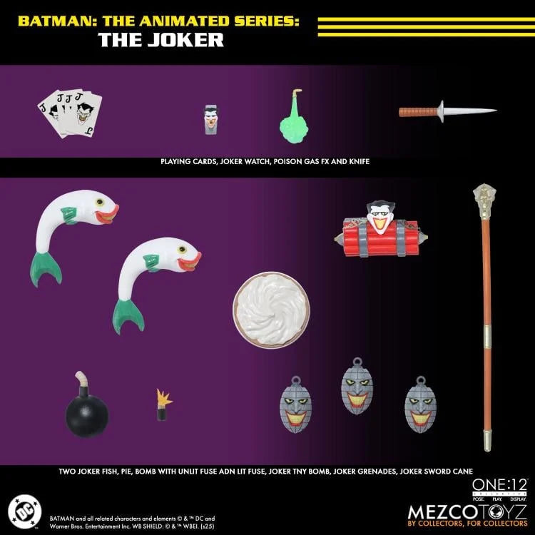 Batman: The Animated Series One:12 Collective The Joker Action Figure - view 11