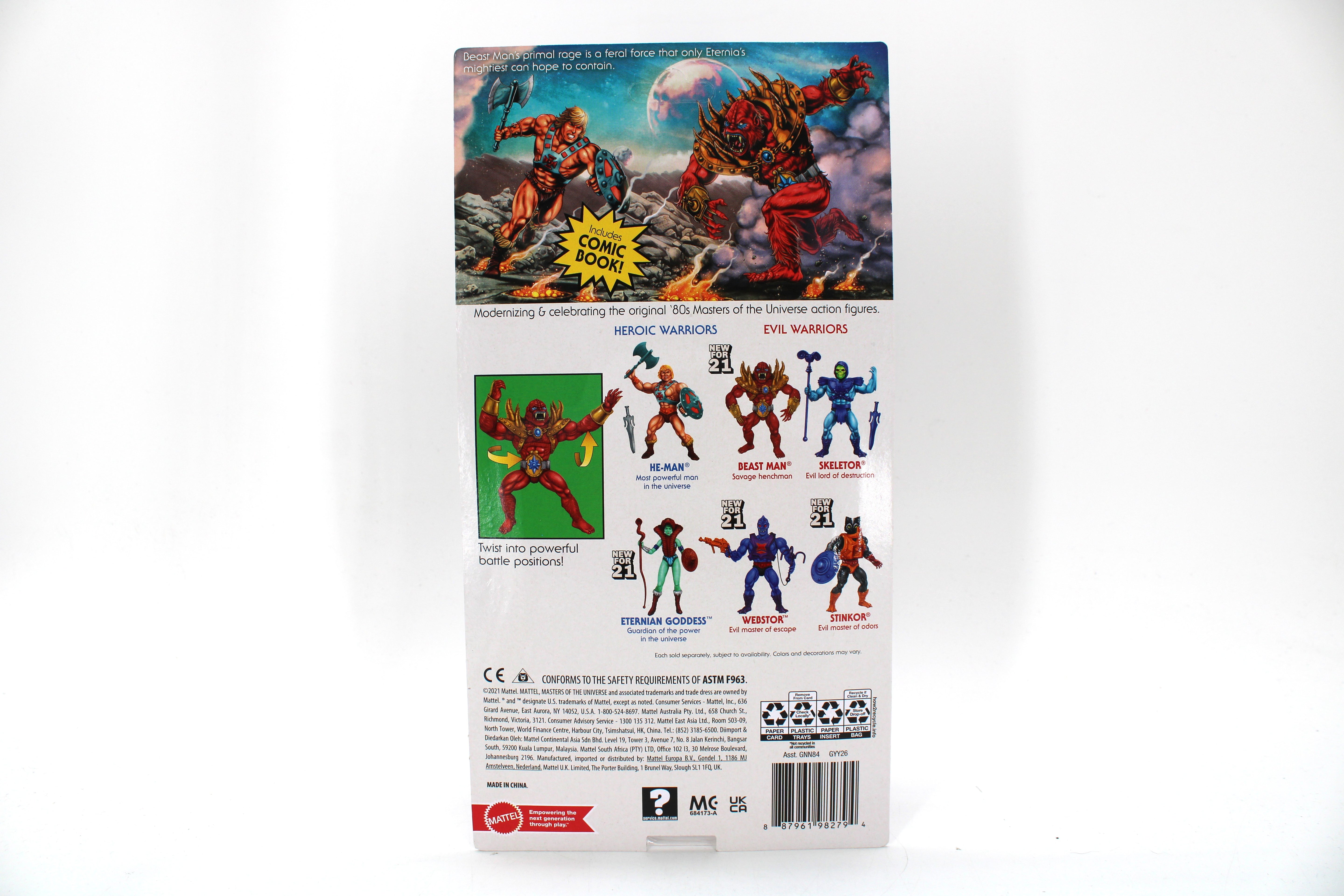 Masters of the Universe Origins Beast Man Action Figure (2021) - view 2