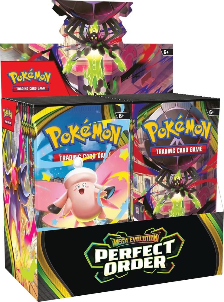 vivid voltage 36 pack booster box Pokemon Mega Evolutions Perfect Order Color:Fairy Expansion Set_Celebrations peaceful days are ahead Set 2 Pikachu Mewtwo