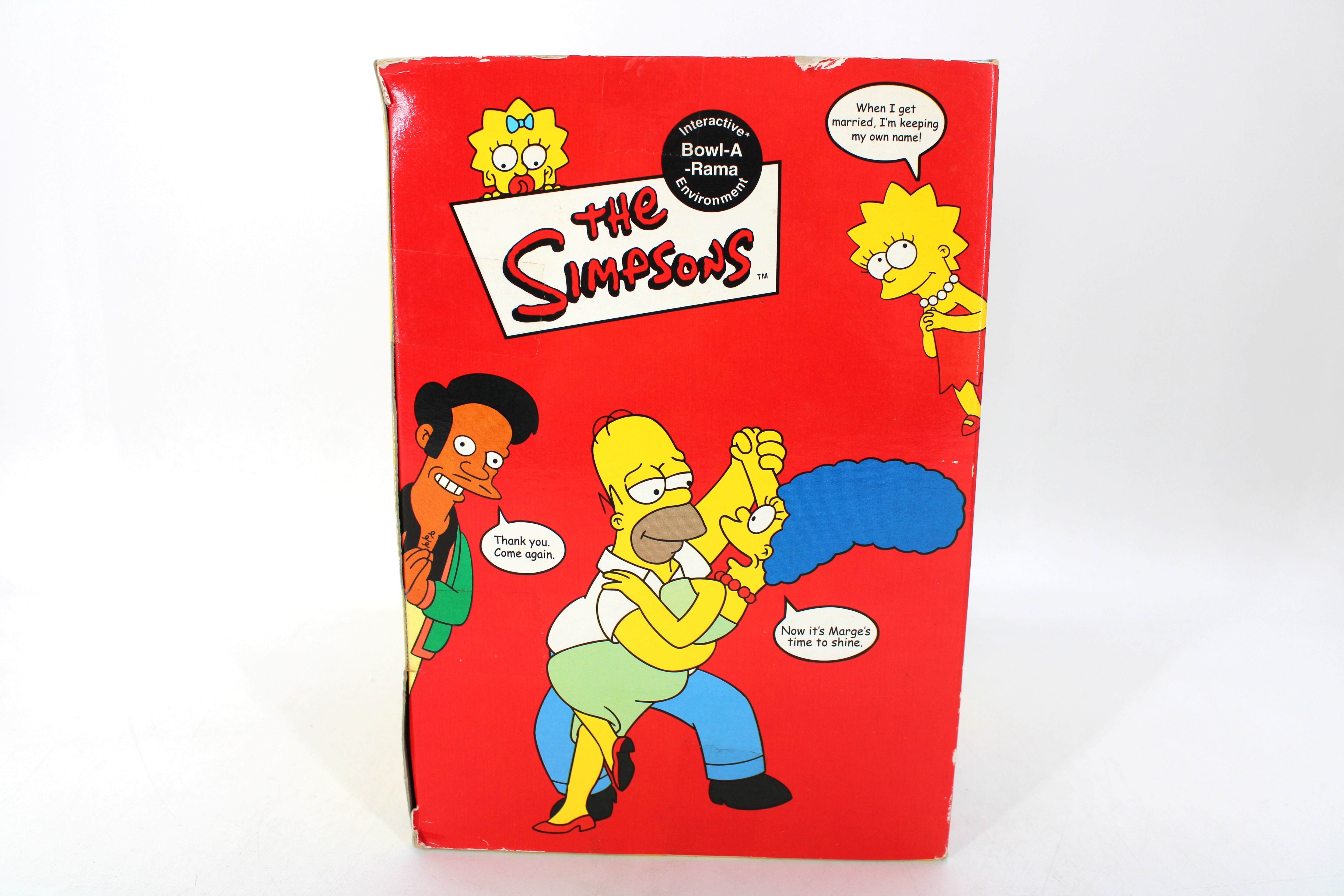 The Simpsons Bowl-A-Rama with Pin Pal Apu Action Figure Set (2001 Playmates Toys) - view 4