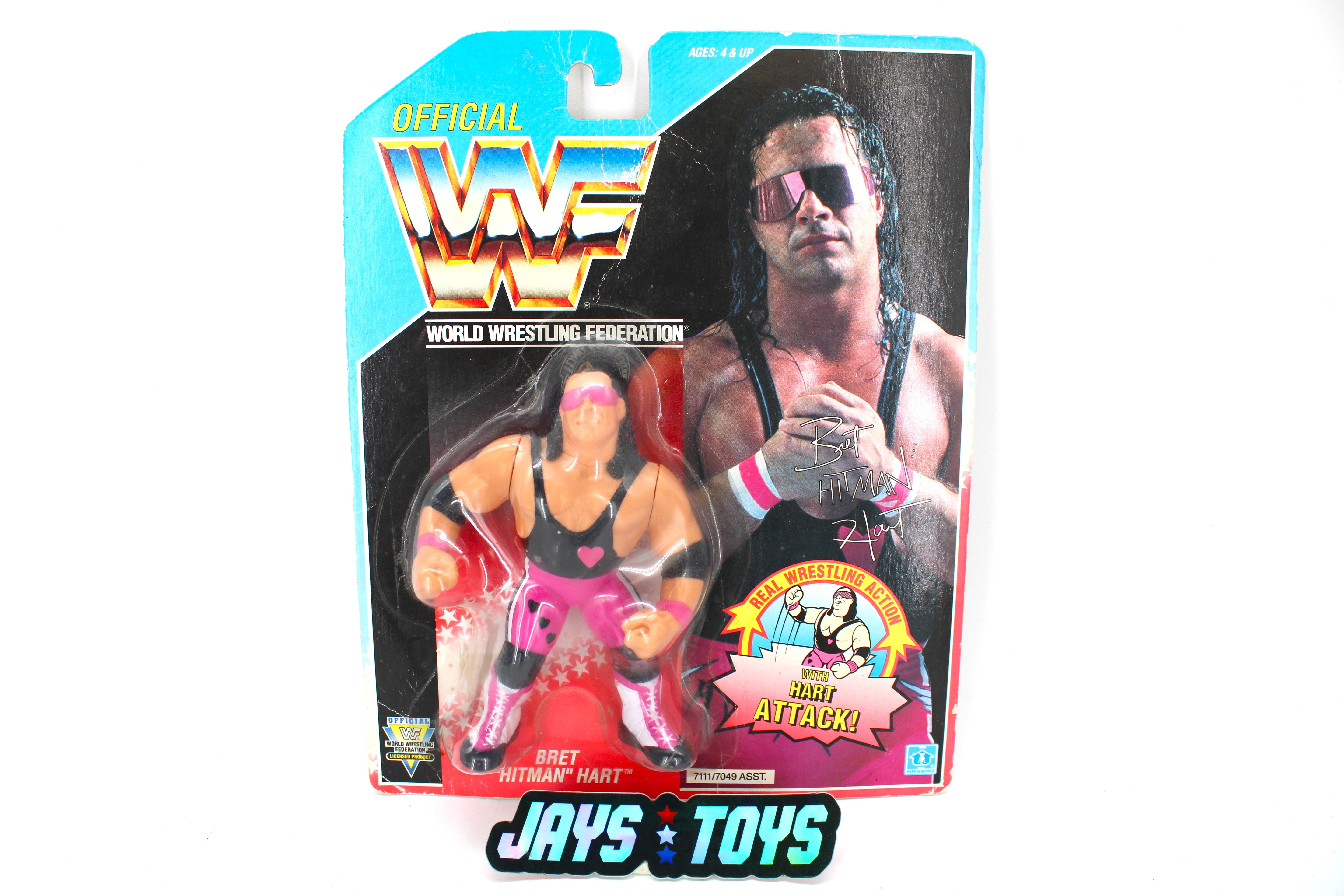 WWF Bret Hart Action Figure (1991) product image