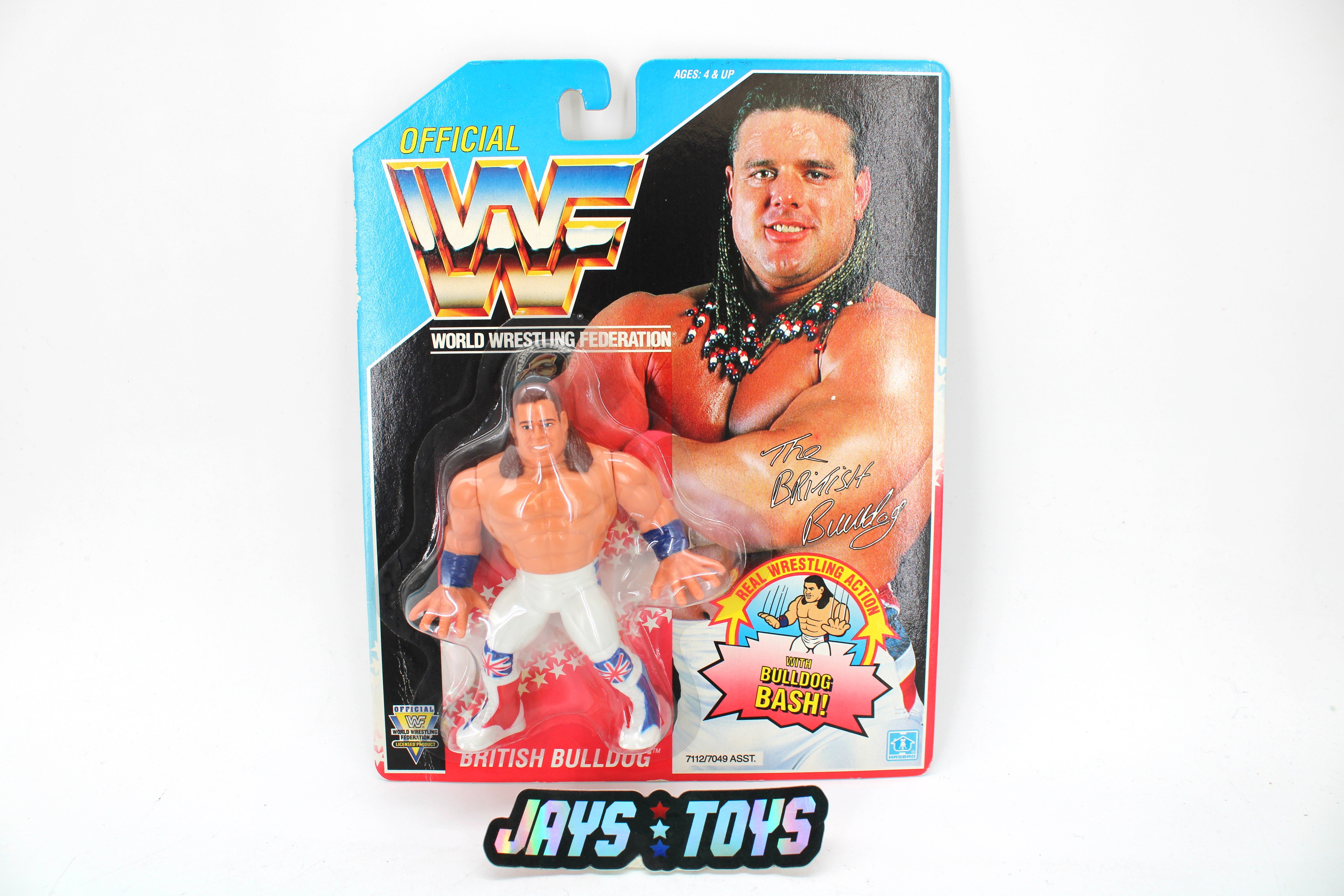 WWF British Bulldog Action Figure (1991) product image