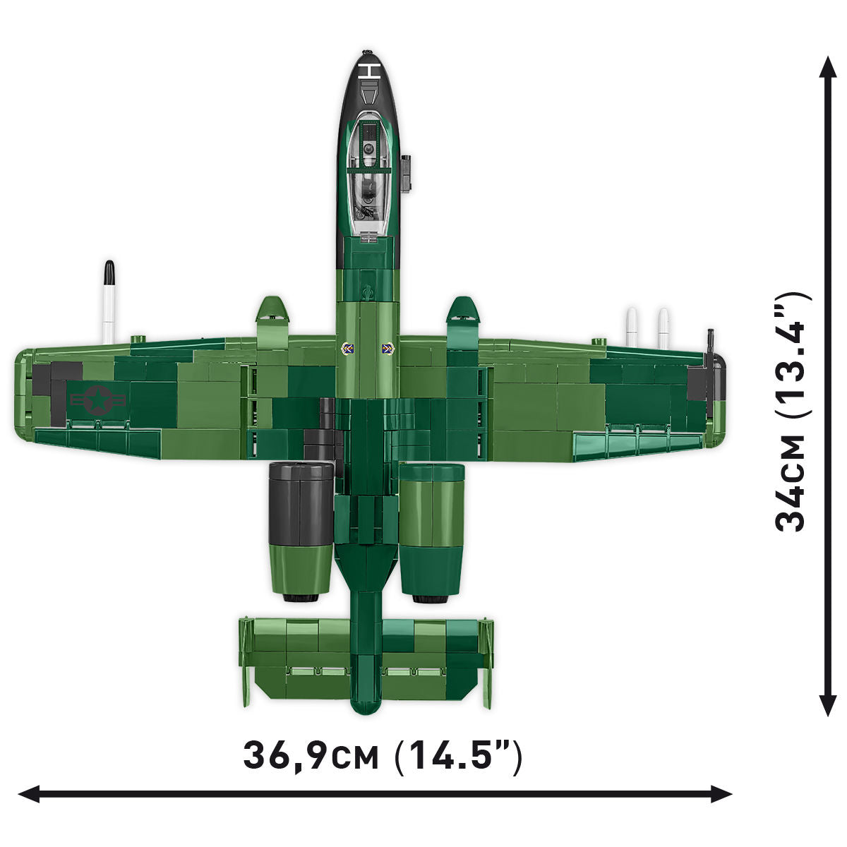 A-10 Thunderbolt II Warthog Attack Aircraft : Set #5856 - view 10