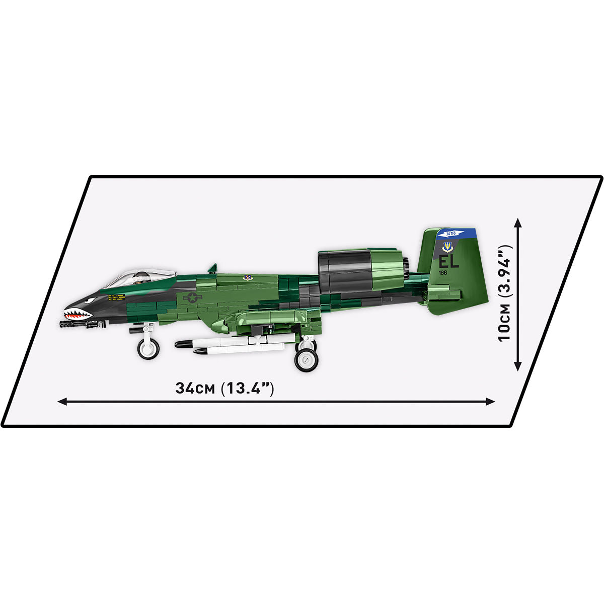 A-10 Thunderbolt II Warthog Attack Aircraft : Set #5856 - view 5