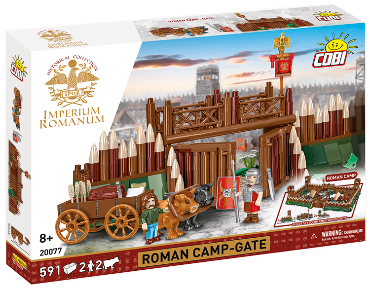 IMPERIUM ROMANUM Roman Camp - Gate: Set #20077 - view 2
