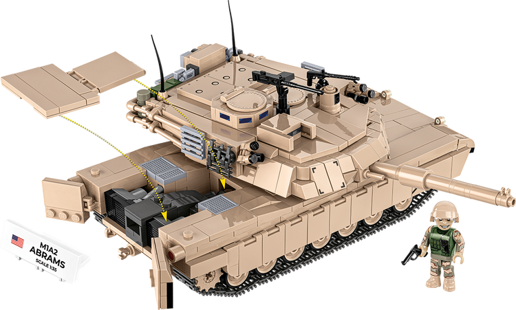 M1A2 Abrams Tank : Set #2632 - view 4