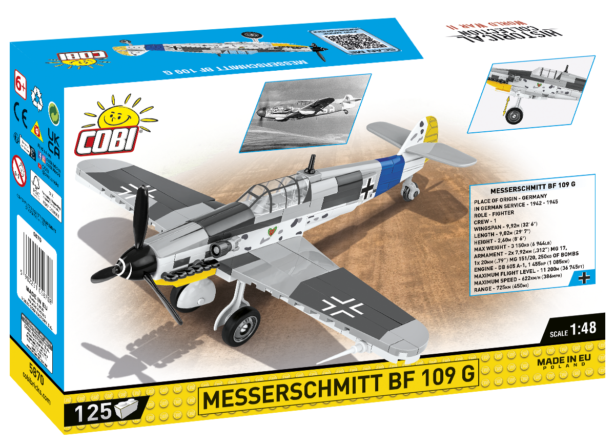 Messerschmitt BF 109 G Fighter : Set #5870 - view 2