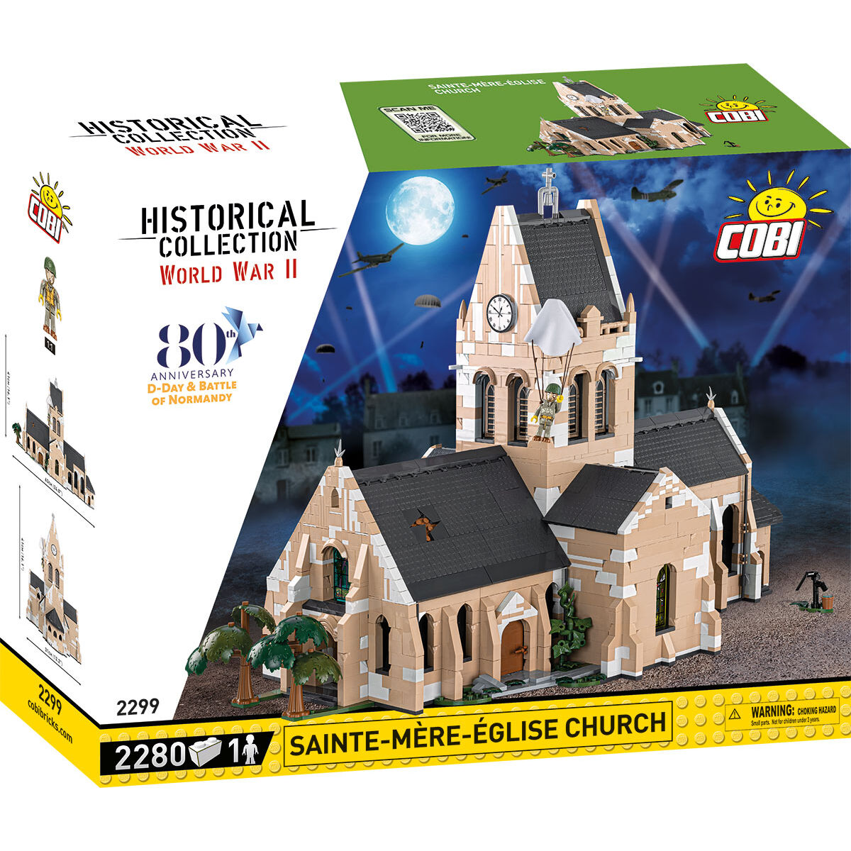 Sainte-Mere-Eglise Church: Set #2299 product image