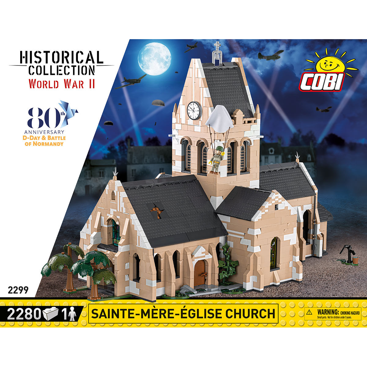Sainte-Mere-Eglise Church: Set #2299 - view 3