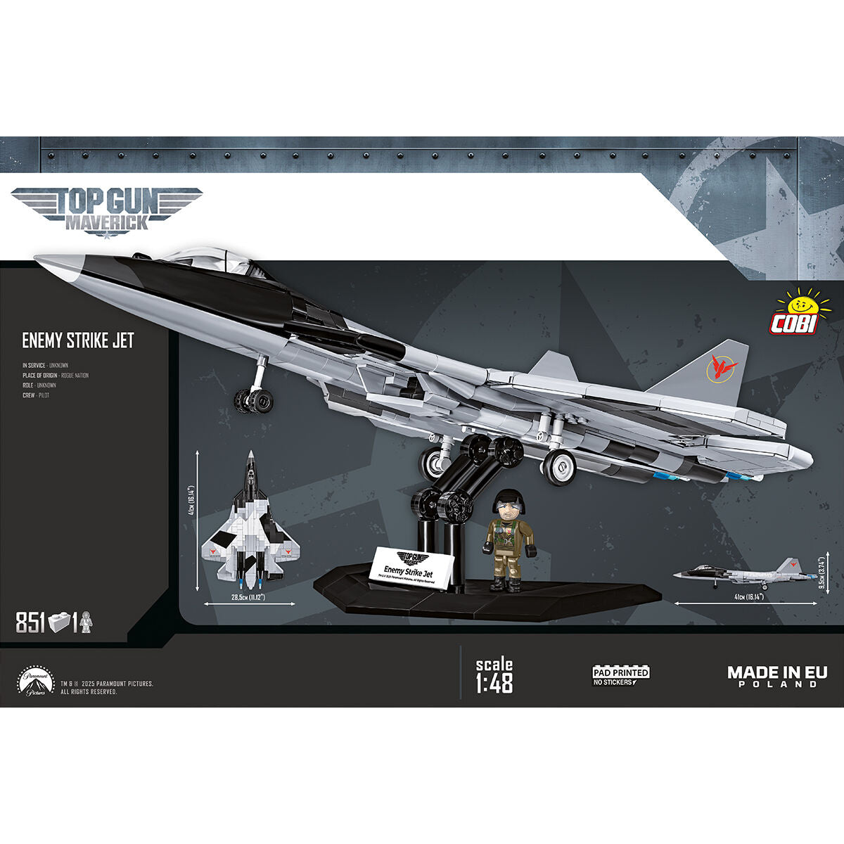 TOP GUN Su-57 FELON Fighter: Set #5921 - view 4