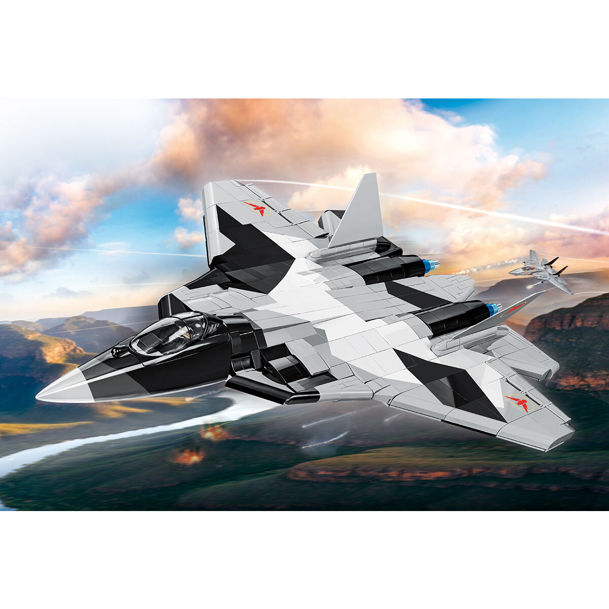 TOP GUN Su-57 FELON Fighter: Set #5921 - view 6
