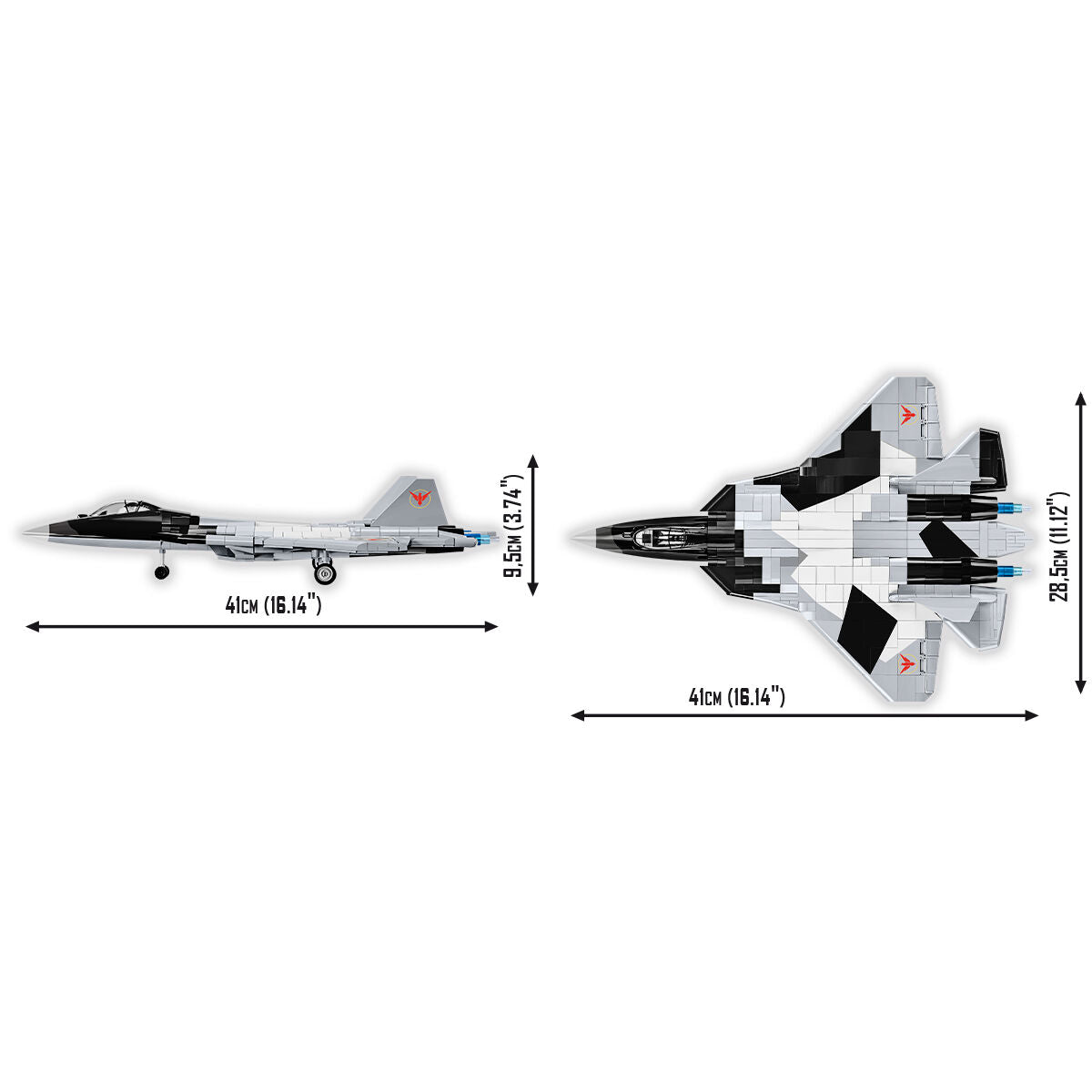 TOP GUN Su-57 FELON Fighter: Set #5921 - view 8