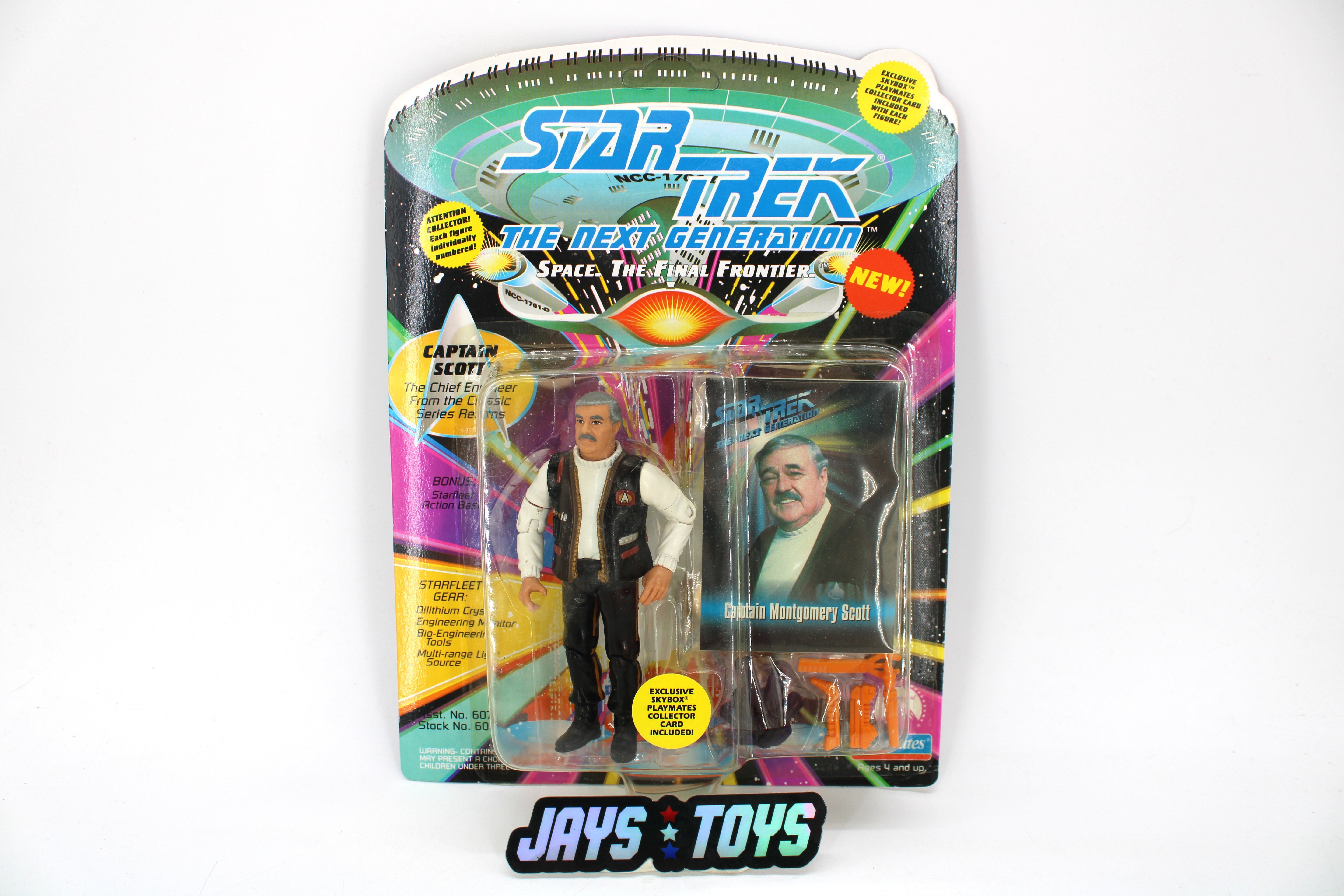 Playmates Star Trek The Next Generation Captain Montgomery Scott Action Figure (1993) product image