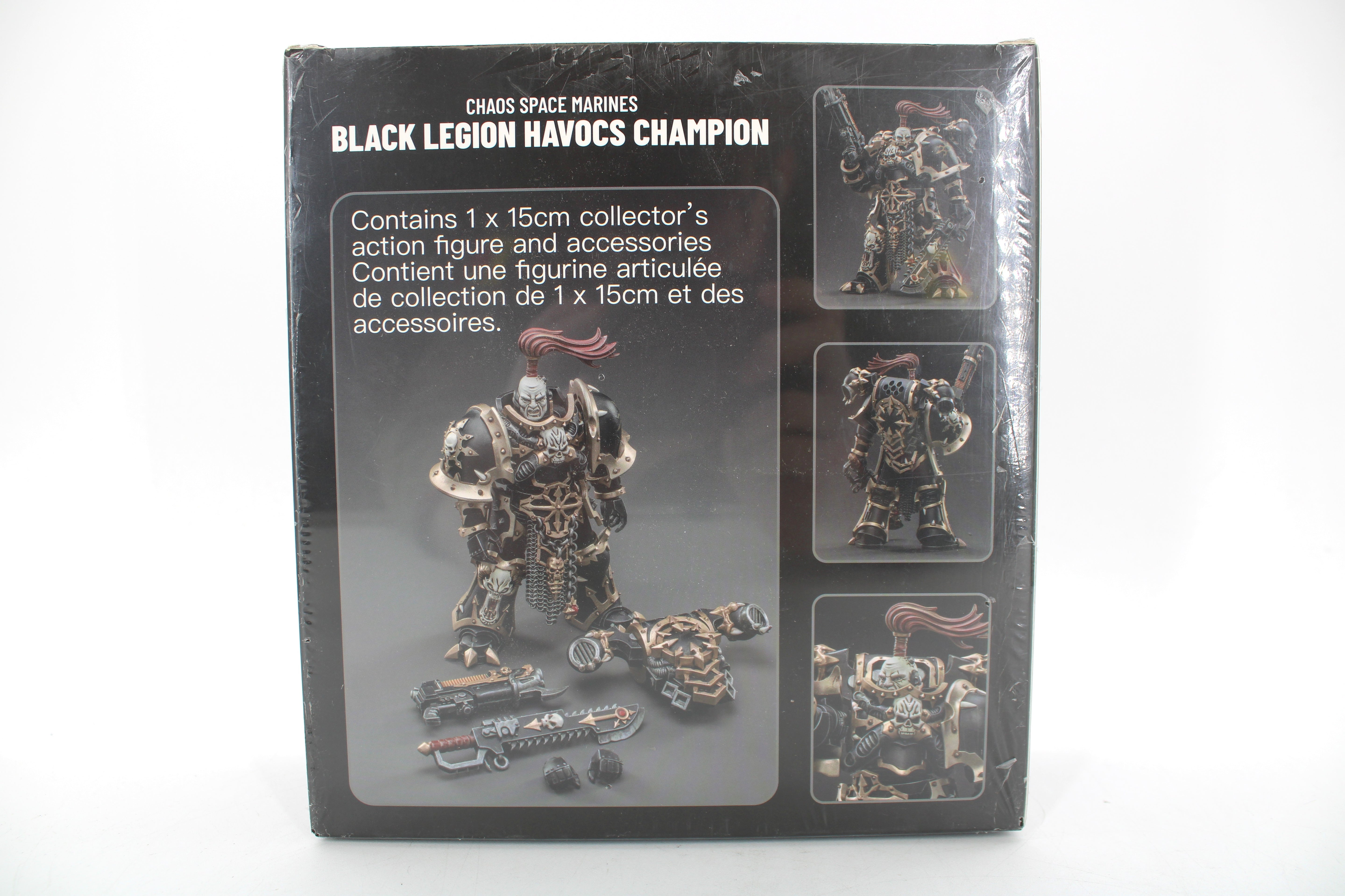 Warhammer 40k Chaos Space Marines Black Legion Havocs Champion Action Figure (2022 JOYTOY) - view 2