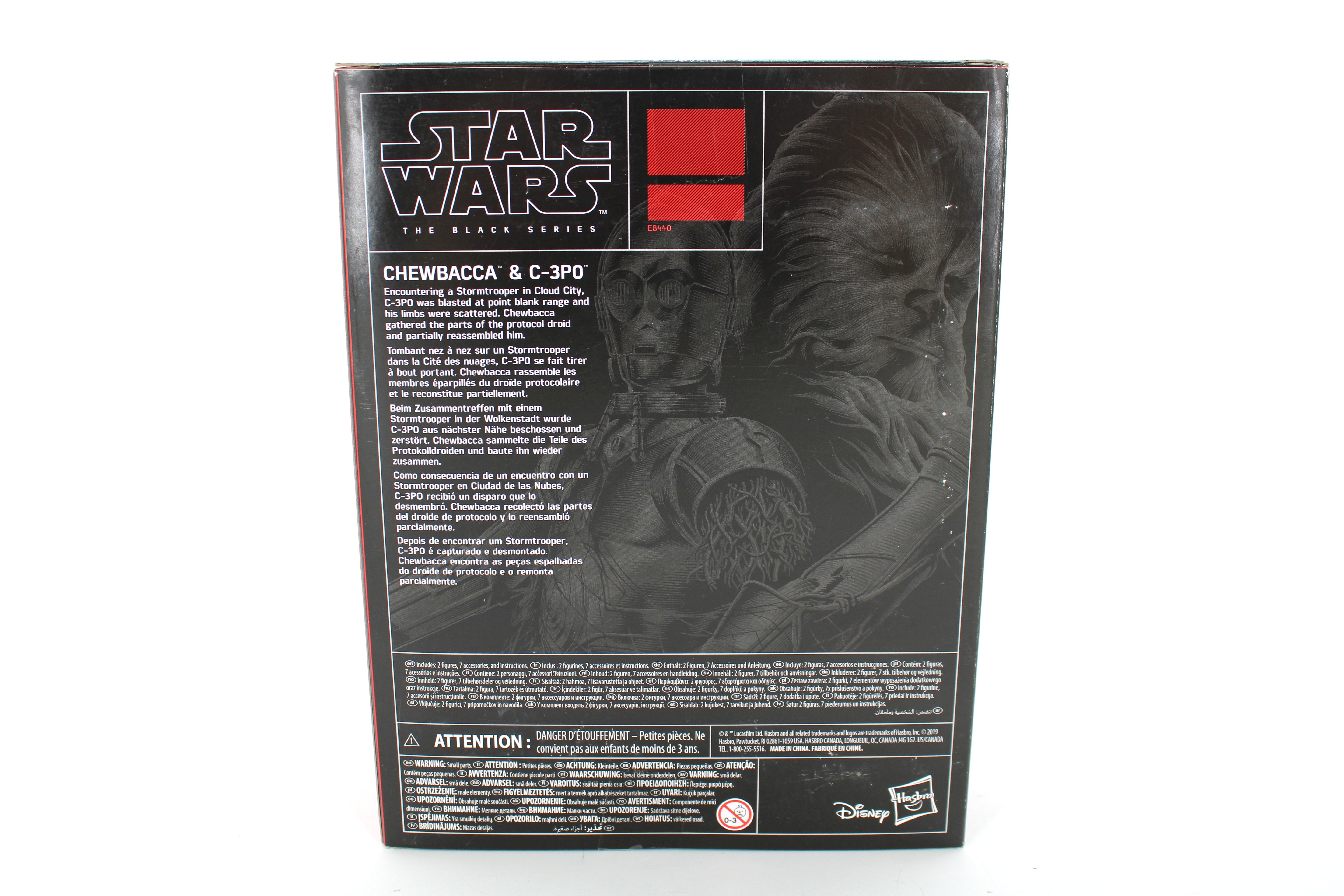 Star Wars The Black Series Chewbacca & C-3PO Action Figures (2019) - view 2