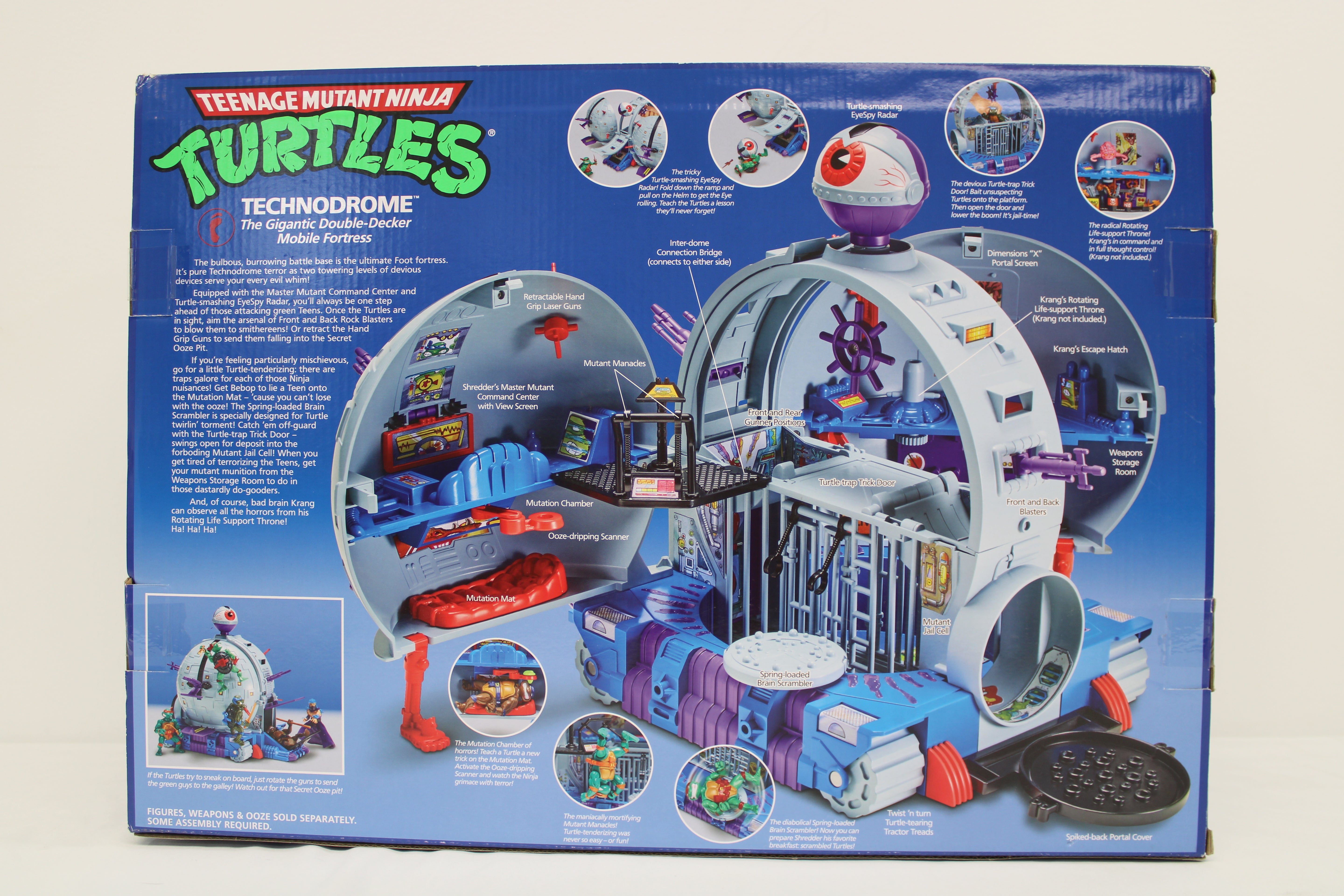 Teenage Mutant Ninja Turtles Classic Technodrome Playset (2024 Playmates Toys) - view 2