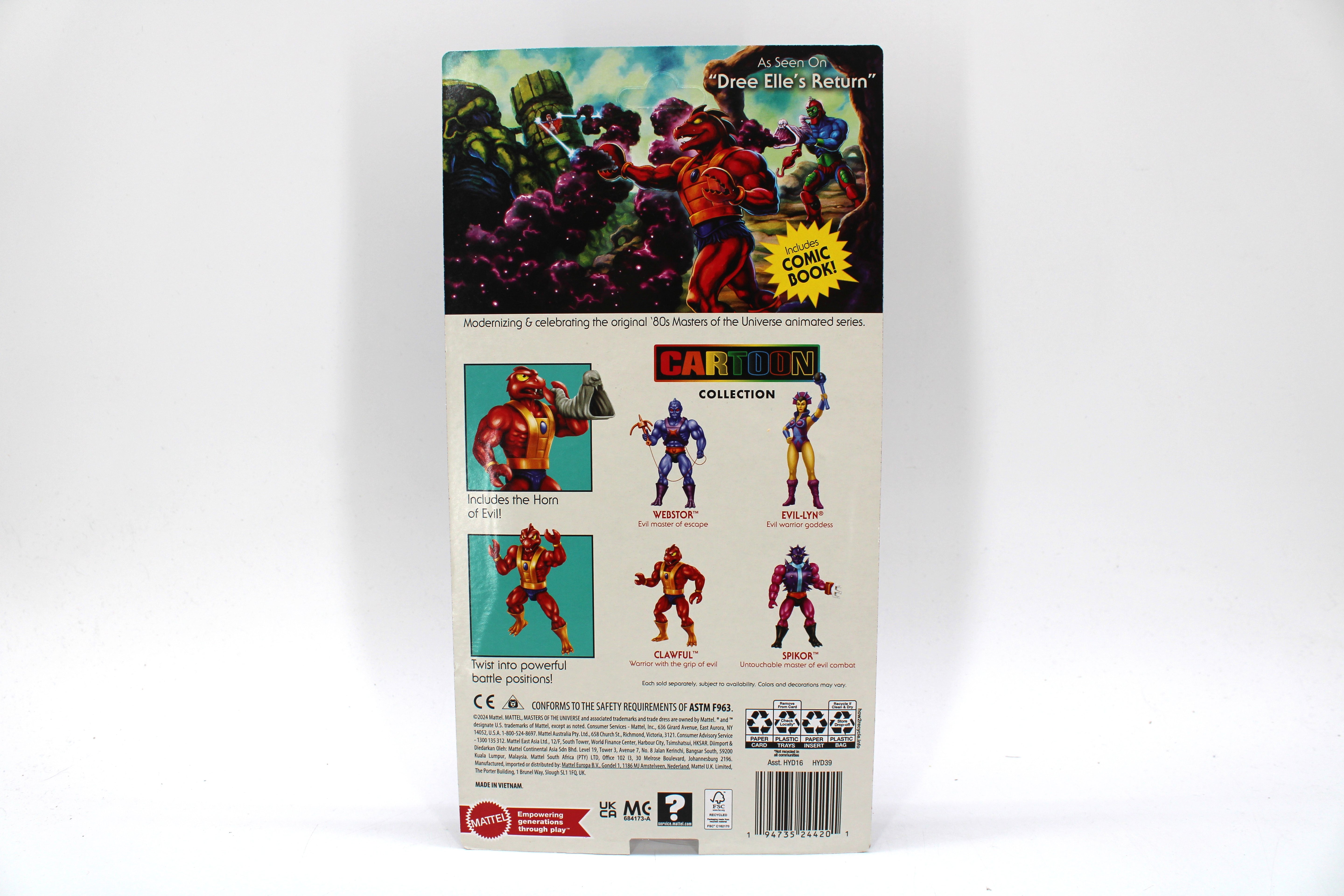 Masters of the Universe Origins Clawful Action Figure (2024) - view 2