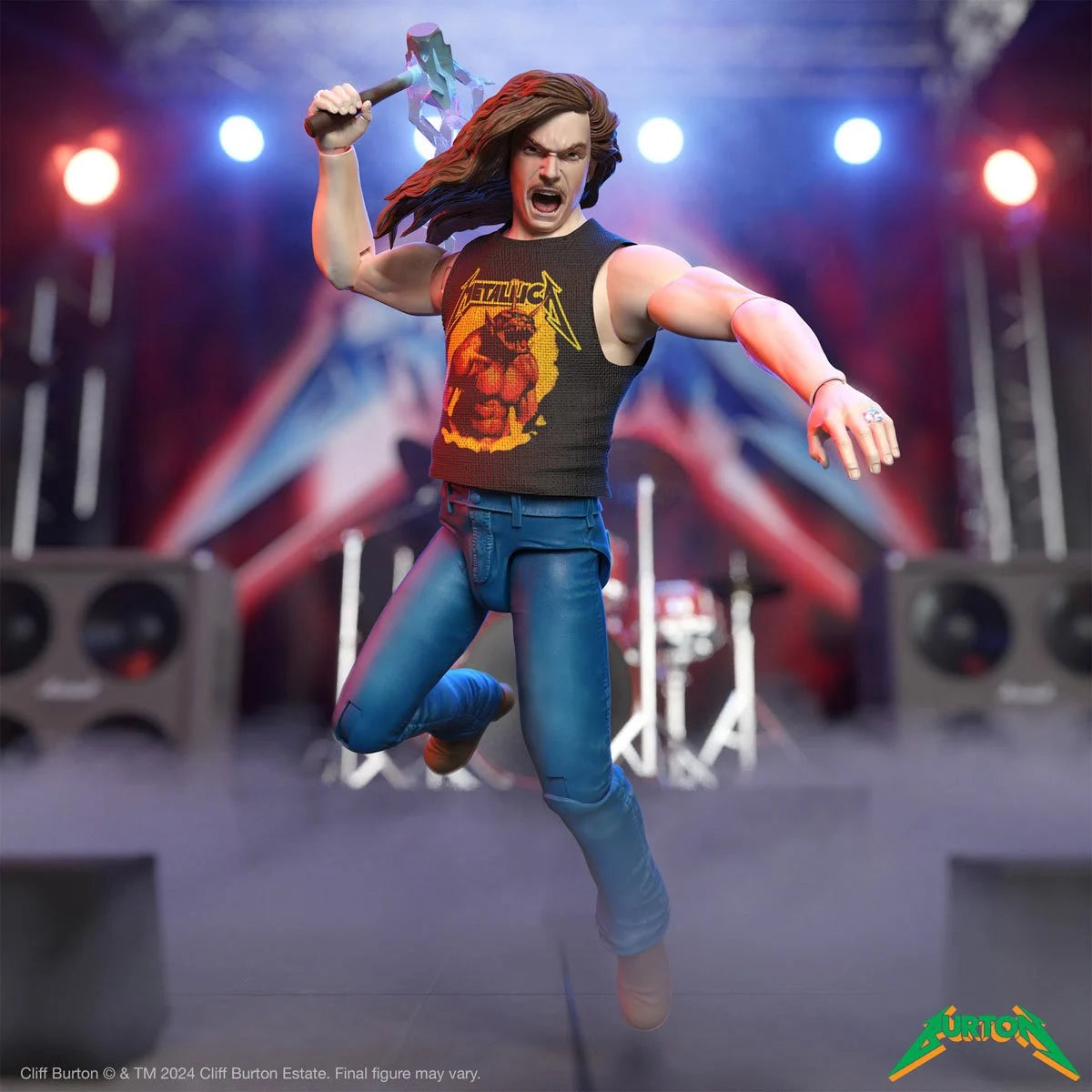 Cliff Burton (Superhero Poster) Ultimates 7-Inch Action Figure