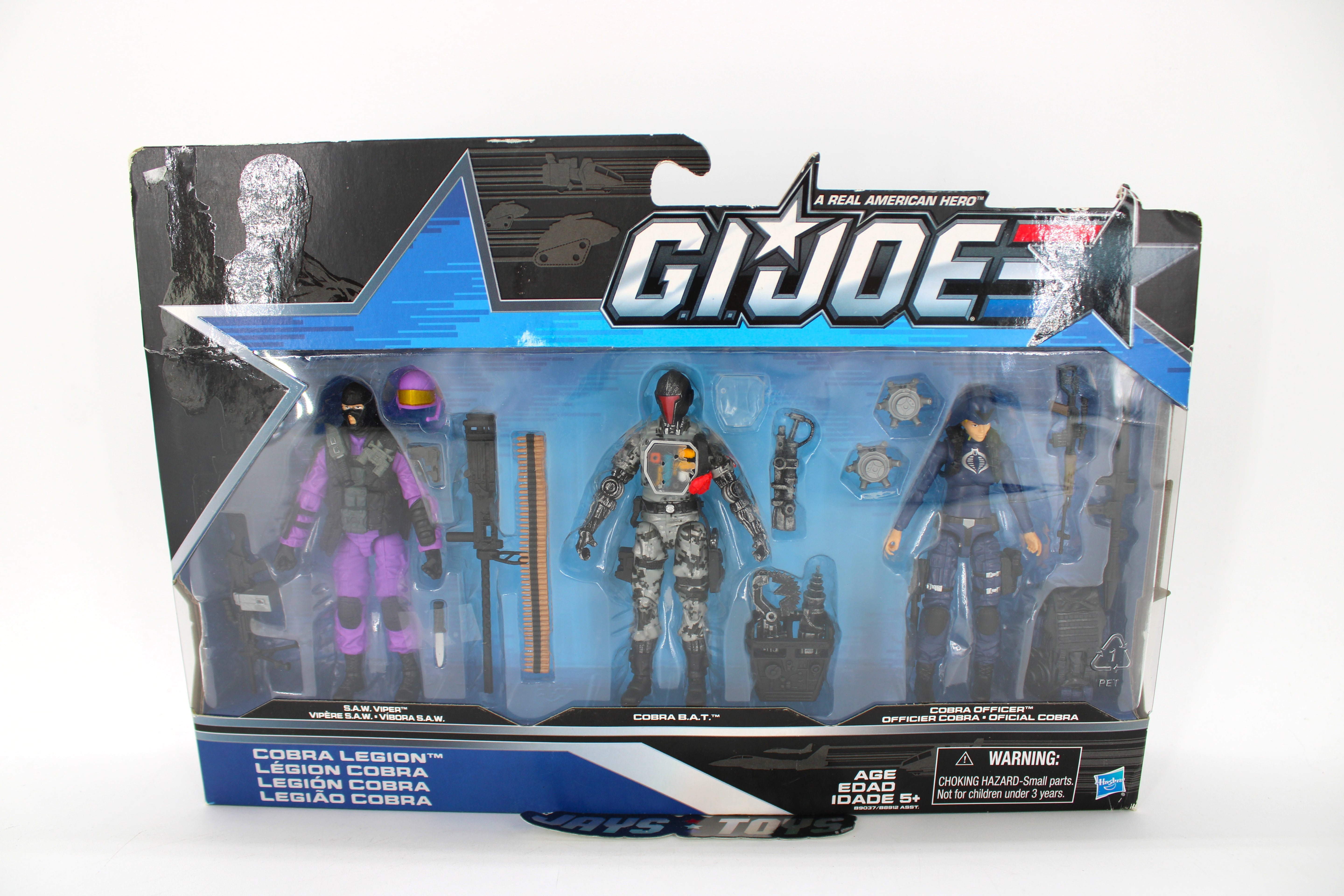 G.I. Joe Cobra Legion 3-Pack Action Figure Set (2016) product image