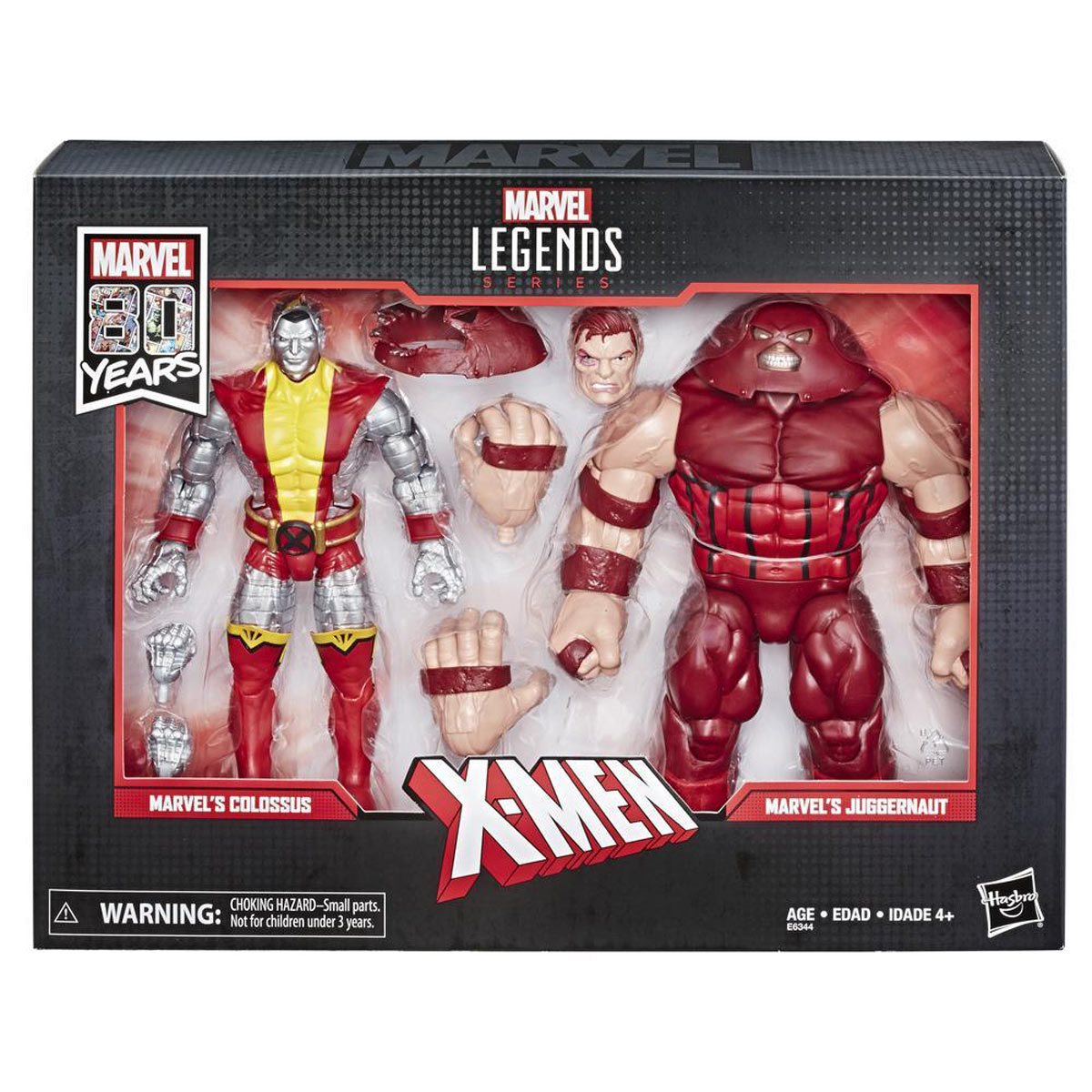 Colossus and Juggernaut - Marvel Legends 80th Anniversary Action Figure 2-Pack (Damaged Box)