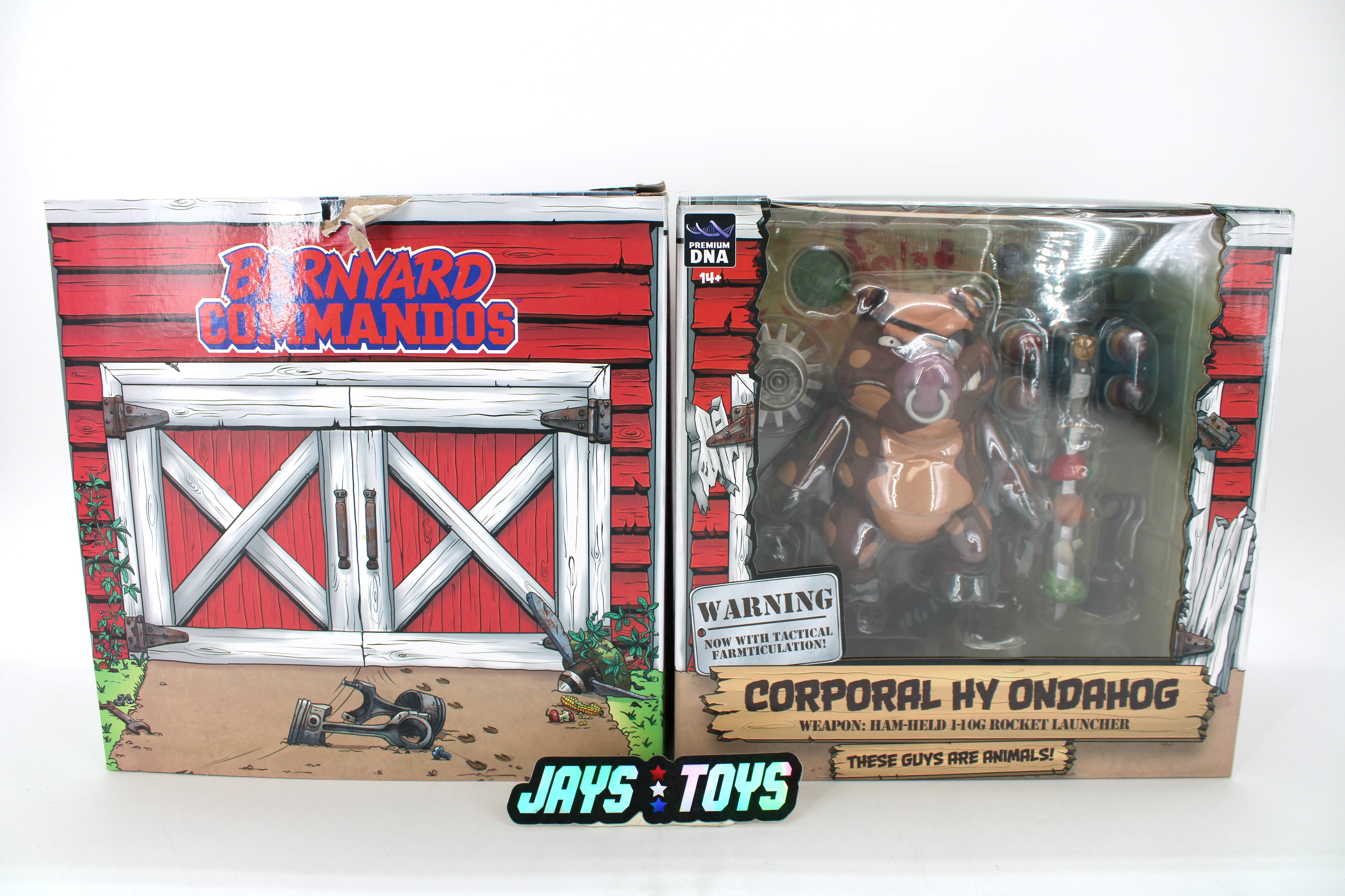 Barnyard Commandos Corporal Hy Ondahog Action Figure (2022 Premium DNA Toys) product image