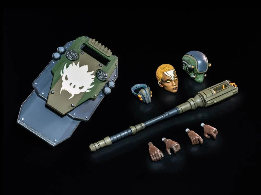 Cosmic Legions: OxKrewe: Book Two, Harrow Zone Jobara Kee Action Figure - view 9