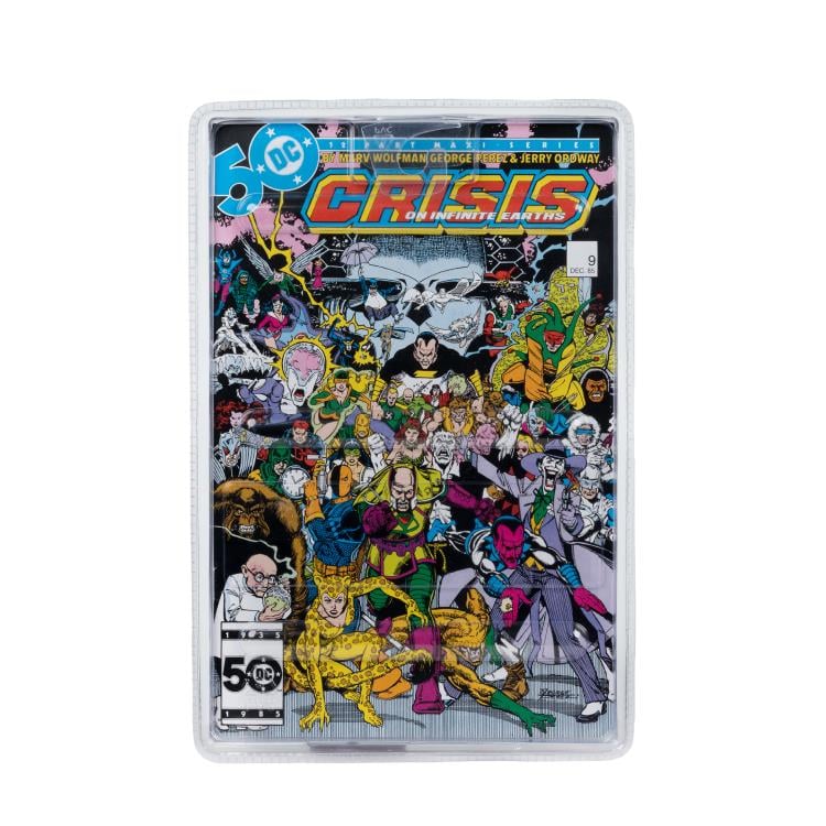 The Joker Crisis on Infinite Earths DC Page Punchers 7" Action Figure with Comic