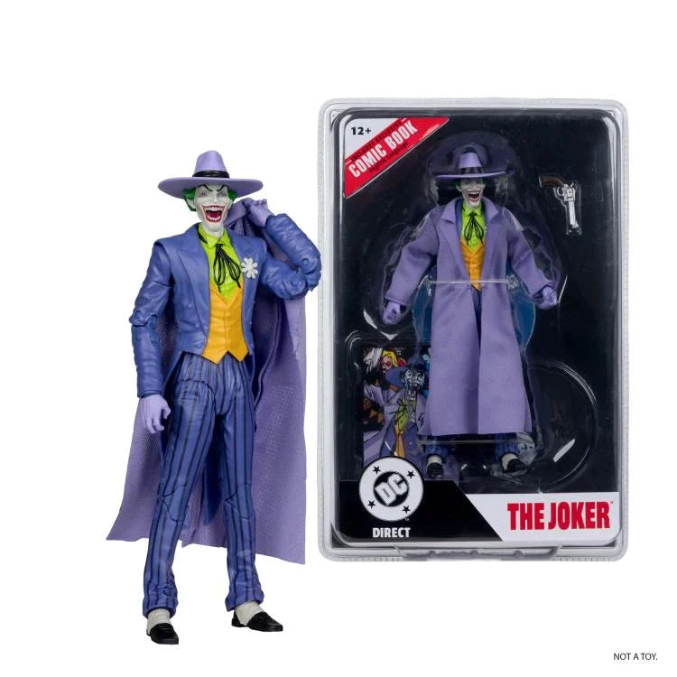 The Joker Crisis on Infinite Earths DC Page Punchers 7" Action Figure with Comic