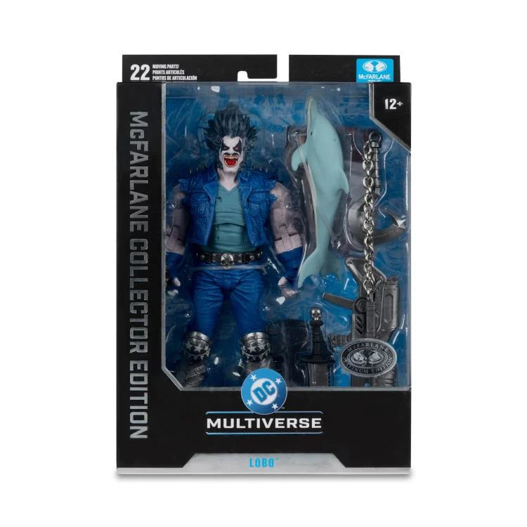 DC Classic DC Multiverse Collector Edition Lobo Action Figure (Platinum Chase) - view 6