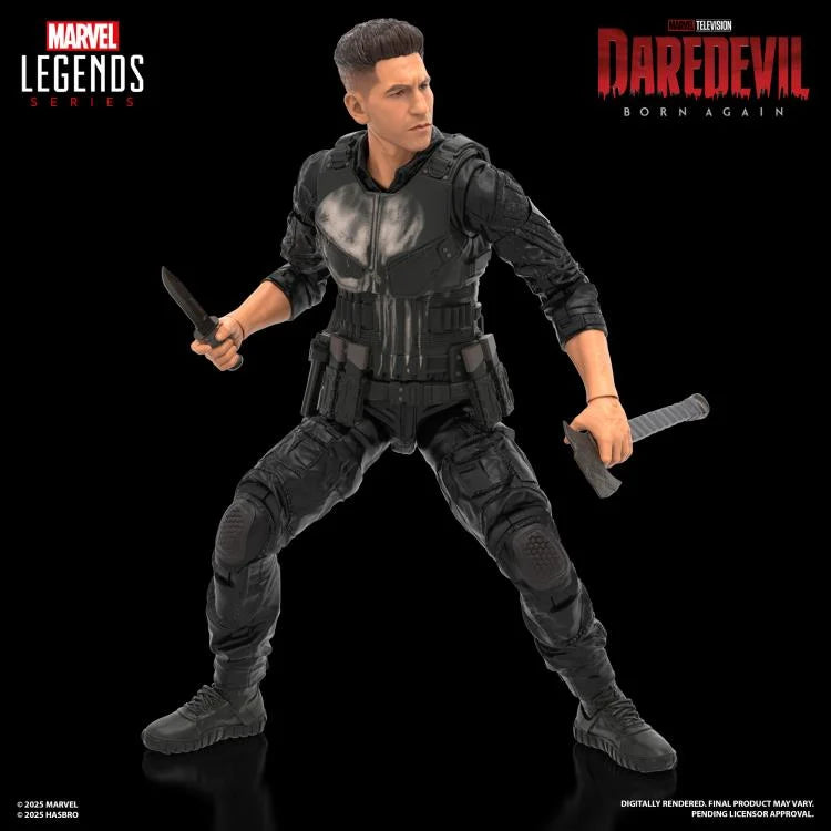 The Punisher Daredevil: Born Again Marvel Legends Action Figure