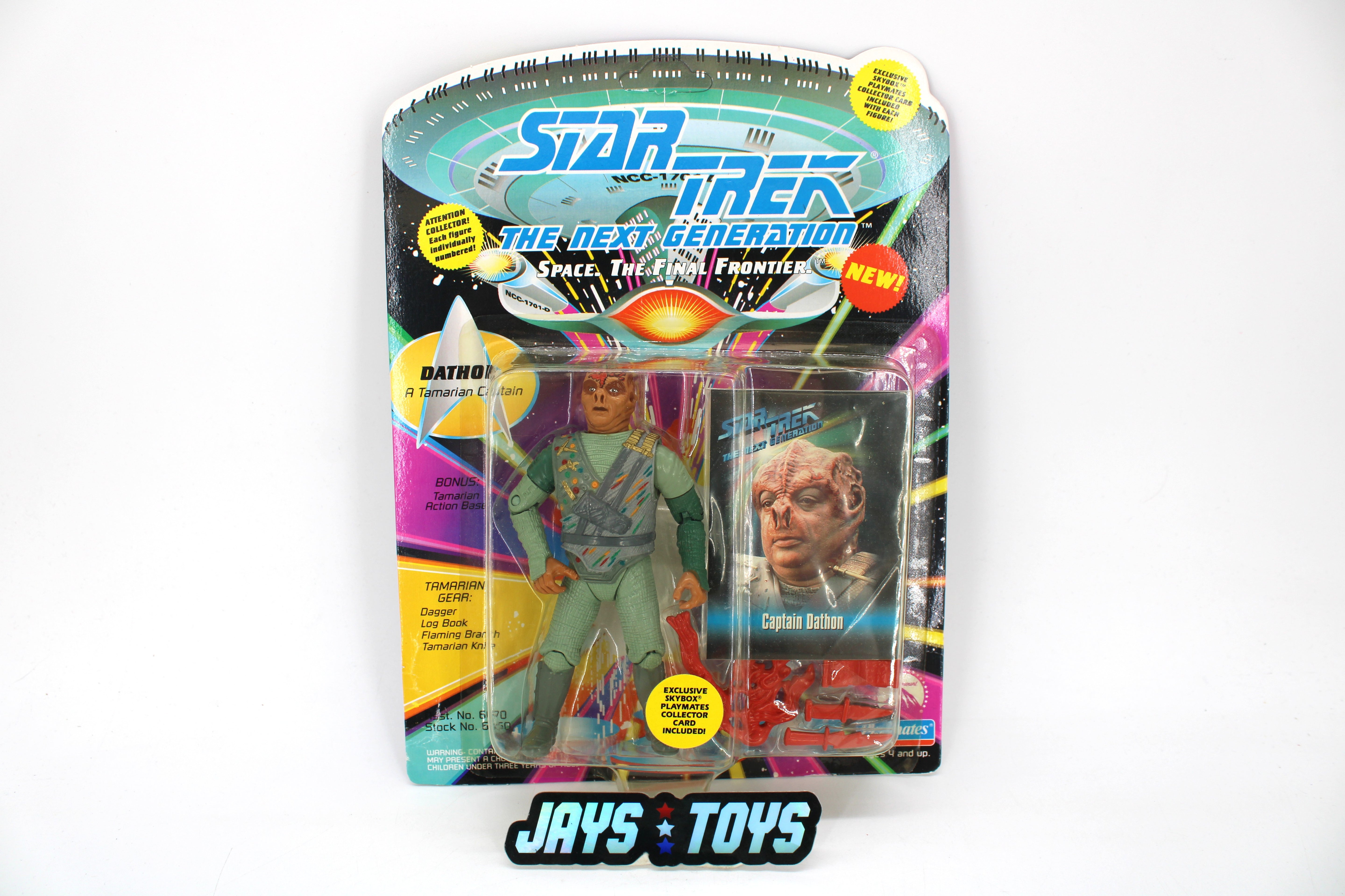 Playmates Star Trek: The Next Generation Dathon Action Figure (1993) product image