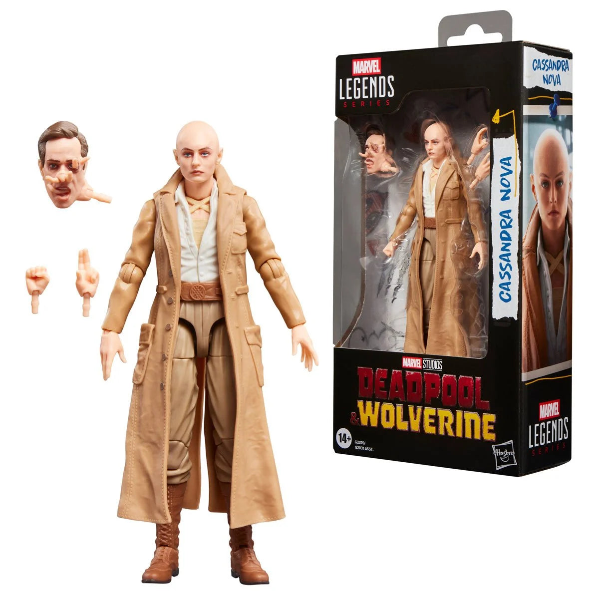 Deadpool & Wolverine Marvel Legends Cassandra Nova Action Figure - view 11