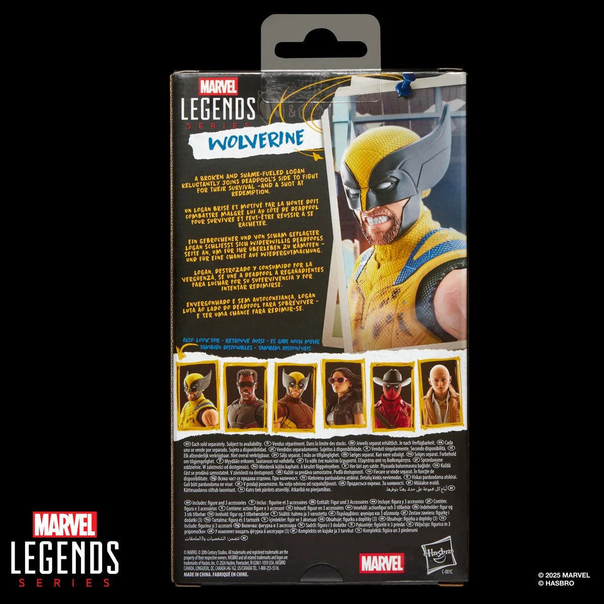 Deadpool & Wolverine Marvel Legends Wolverine (Sleeveless) Action Figure - view 9