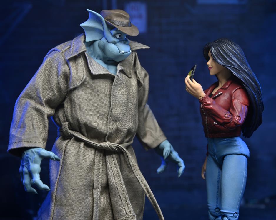 Detective Broadway "Silver Falcon" (With Closed Wings) - Disney's Gargoyles NECA Ultimate Action Figure