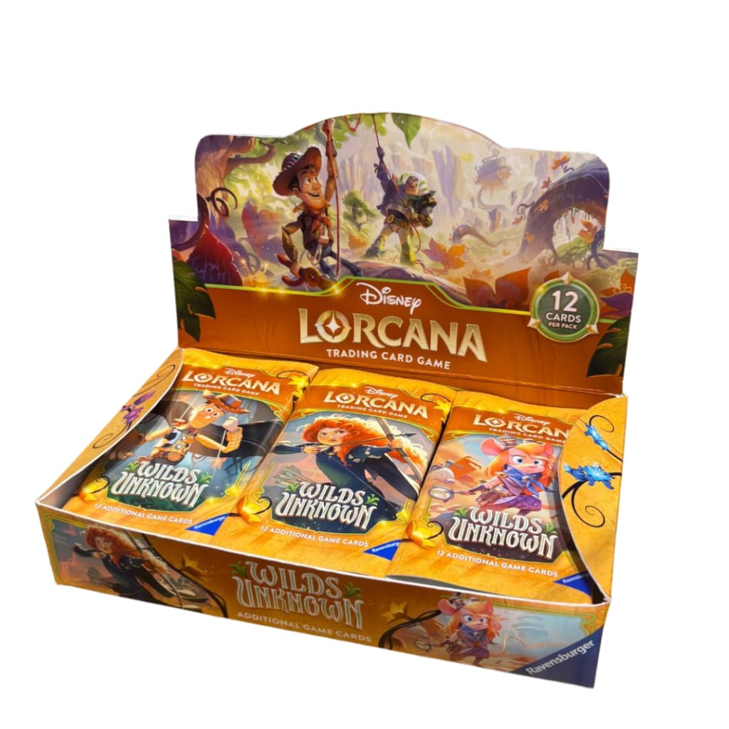 Disney Lorcana Wilds Unknown Booster Box Trading Card Game Jay's Toys And Games Disney Lorcana Wilds Unknown Booster Box Trading Card Game Jay's Toys And Games