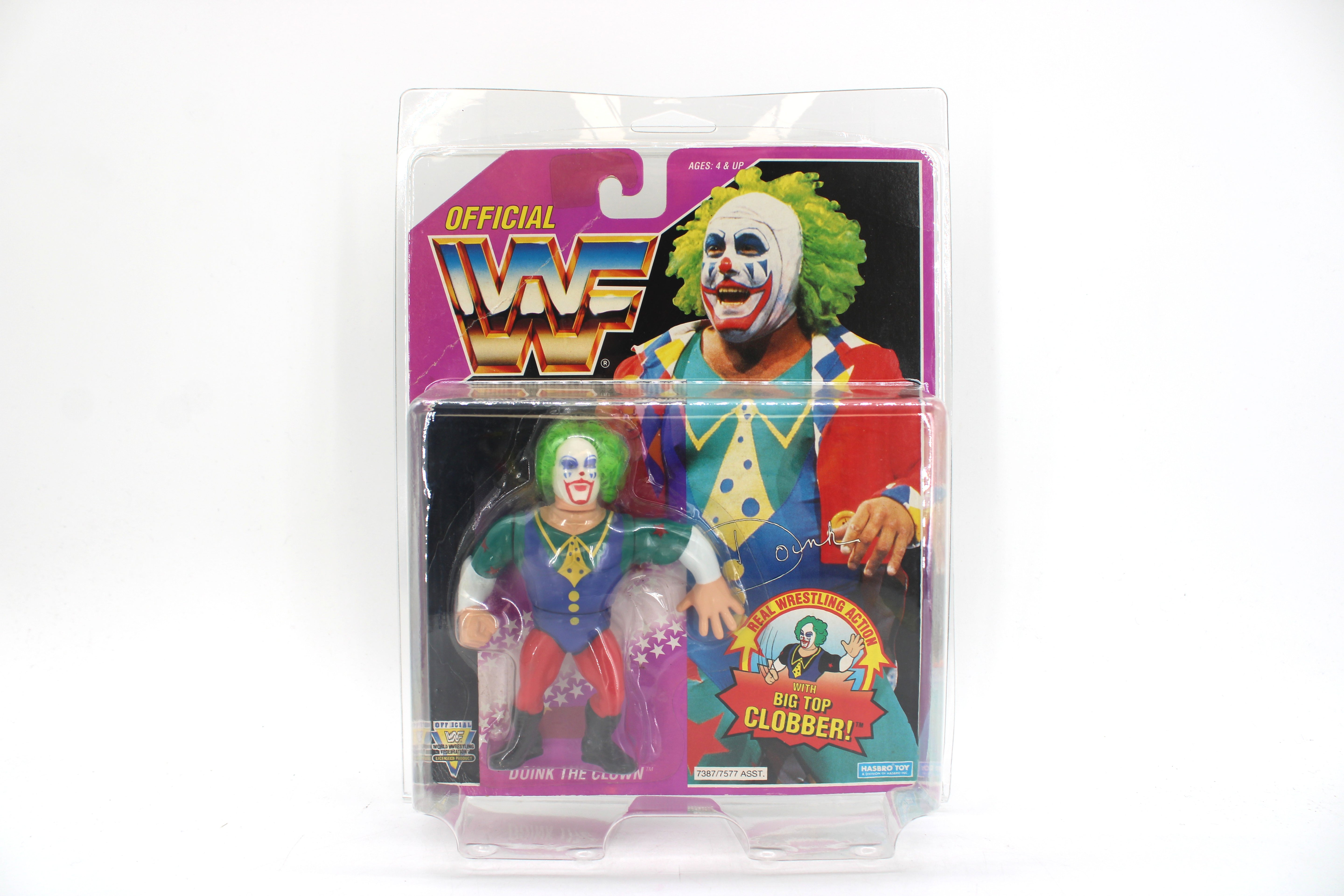WWF Doink the Clown Action Figure (1993) – Carded Vintage Wrestling Figure - view 6