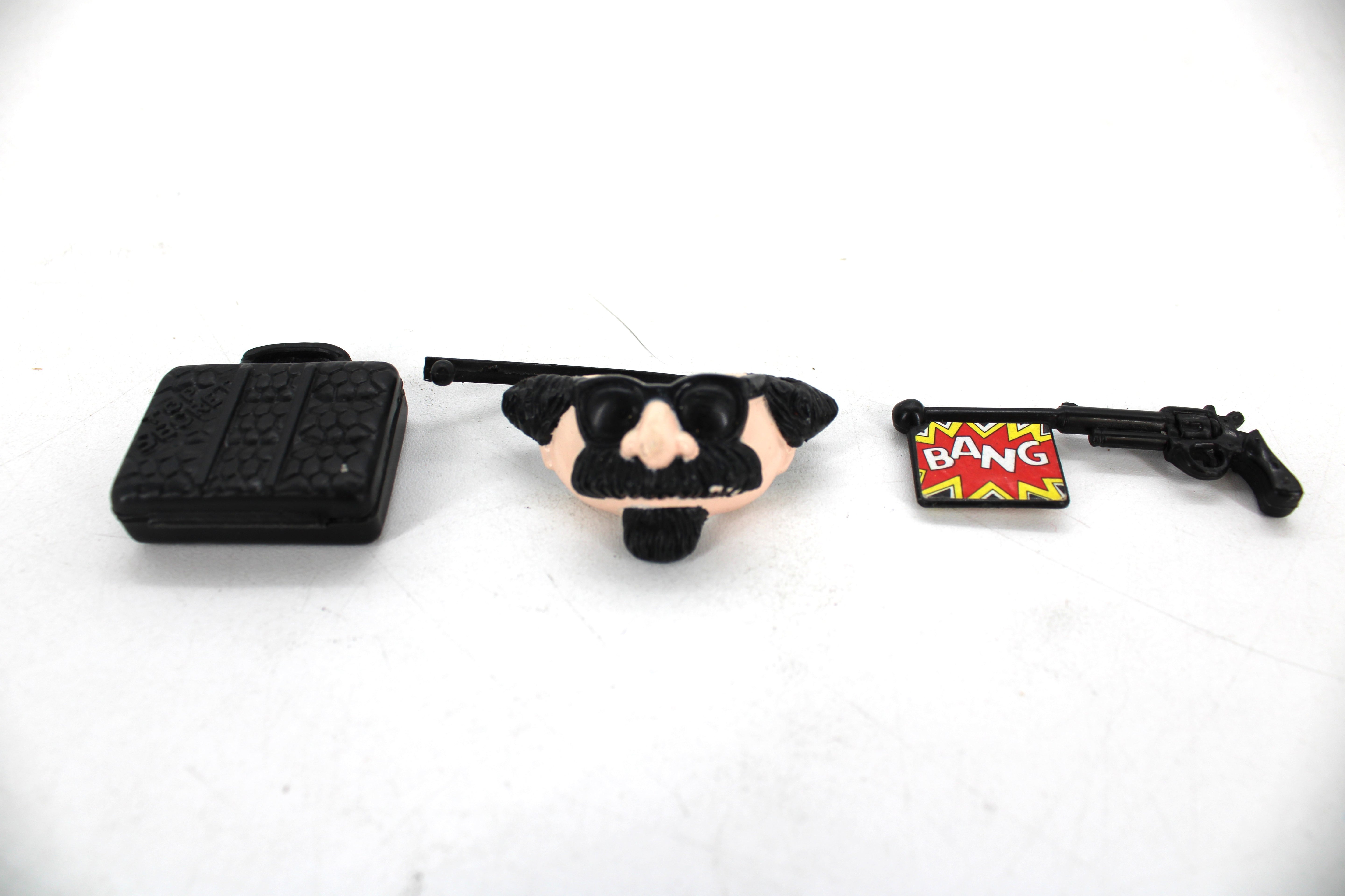 TMNT Don the Undercover Turtle Action Figure (1990 Playmates Toys) - view 6