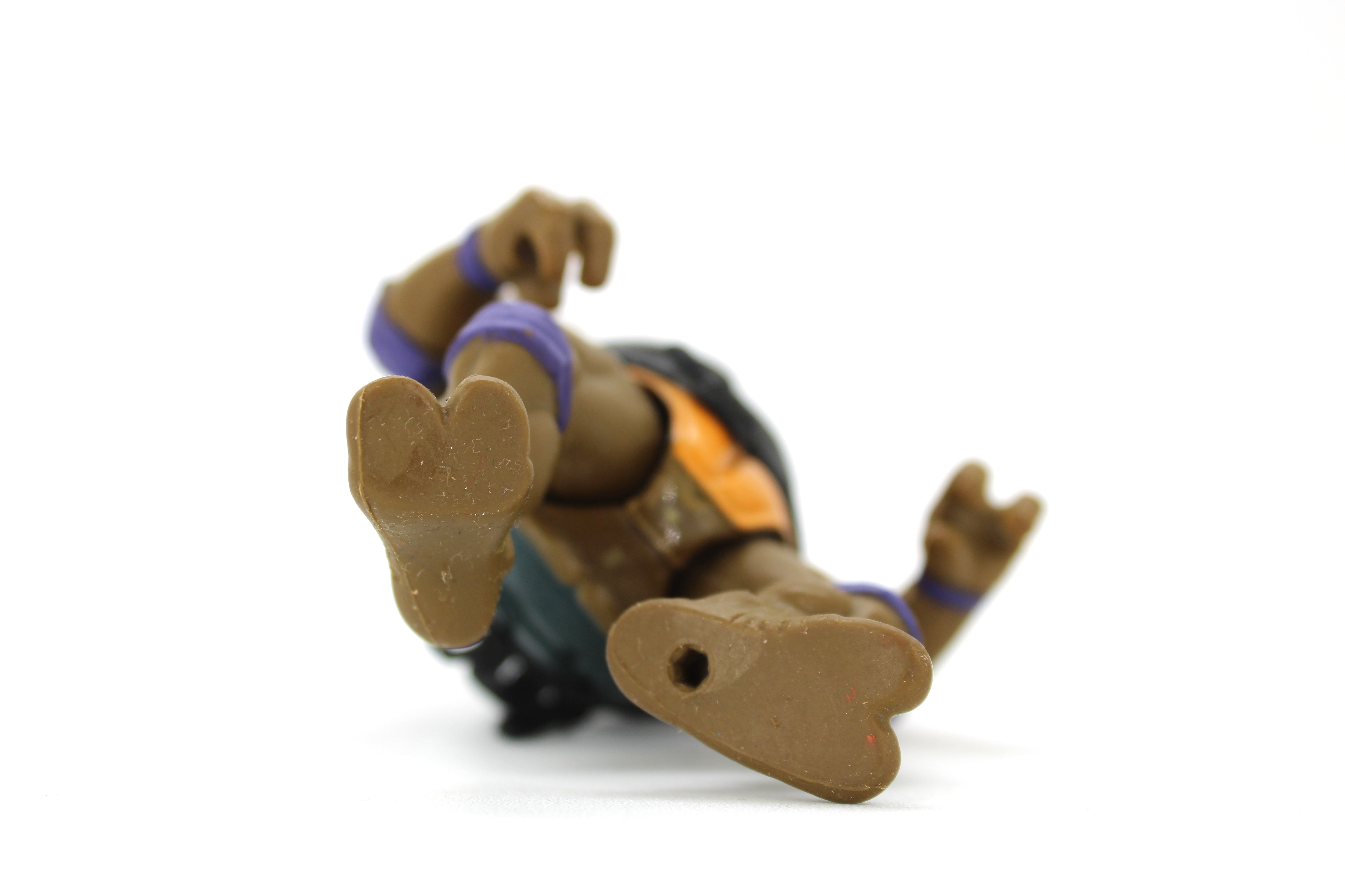 TMNT Donatello Hard Head Action Figure (1988 Playmates Toys) - view 4