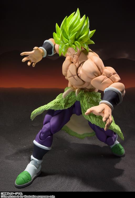 Dragon Ball Super: Broly S.H.Figuarts Super Saiyan Broly (Fullpower) Action Figure - view 3